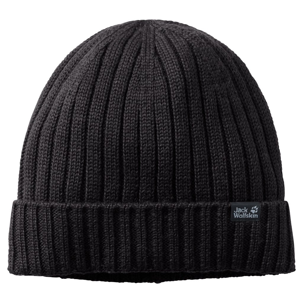 Jack Wolfskin Stormlock RIP Knit Cap Schwarz- Kopfbedeckungen- Grsse One Size - Farbe Black