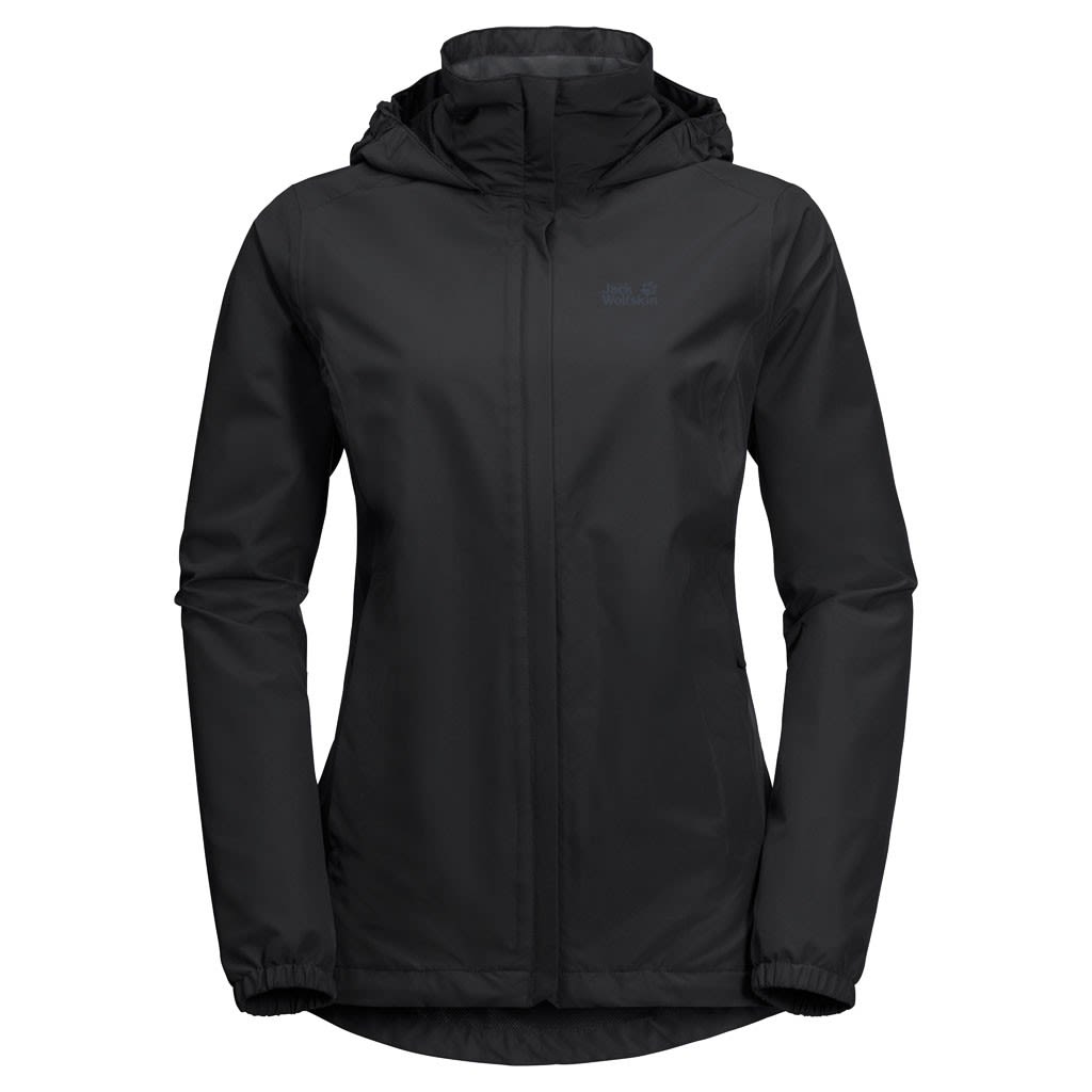 Jack Wolfskin Stormy Point Jacket Schwarz- Female Anoraks- Grsse XS - Farbe Black