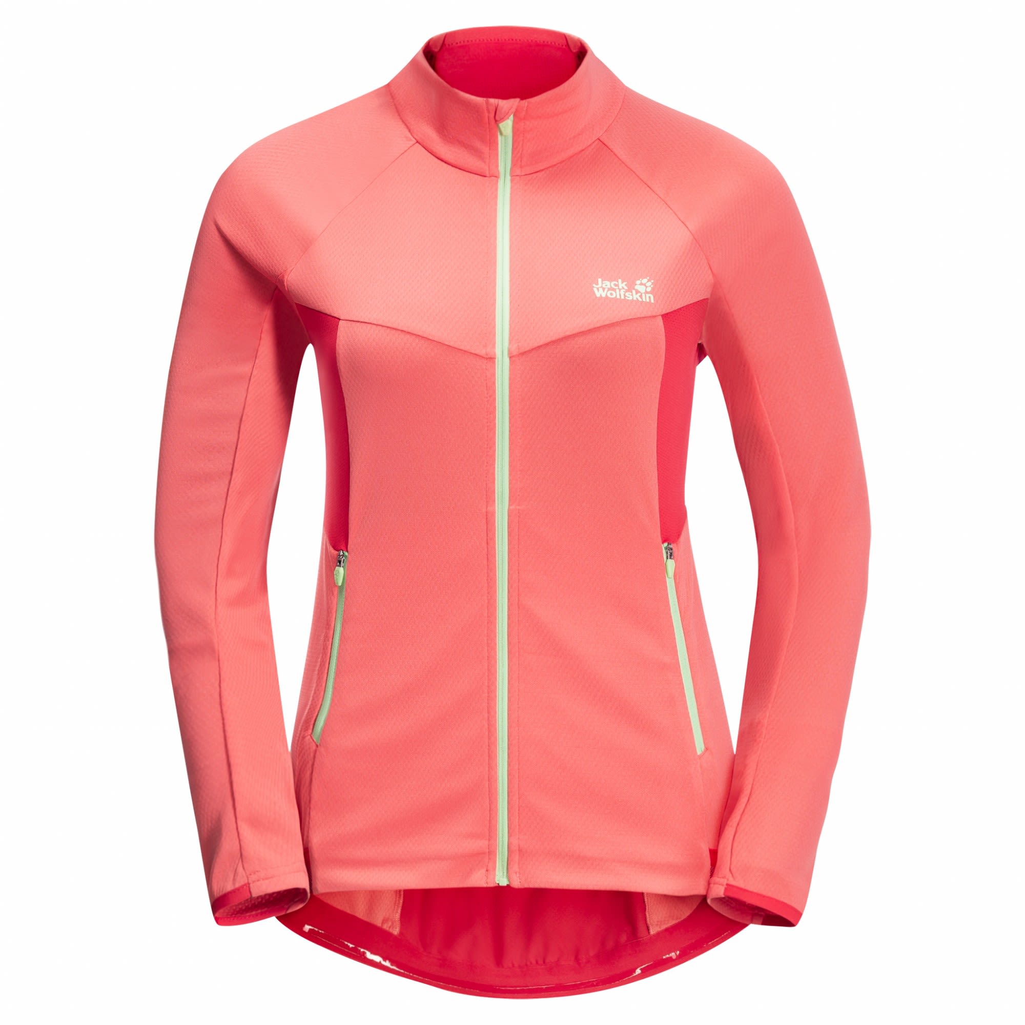 Jack Wolfskin Tourer Midlayer Jacket Rot- Female Ponchos und Capes- Grsse XS - Farbe Desert Rose