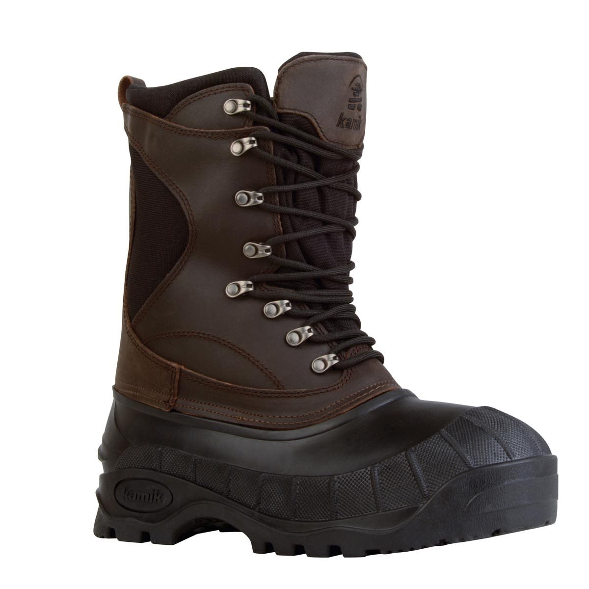 Kamik Cody Braun- Male Winterstiefel und -schuhe- Grsse EU 40 - Farbe Dark Brown