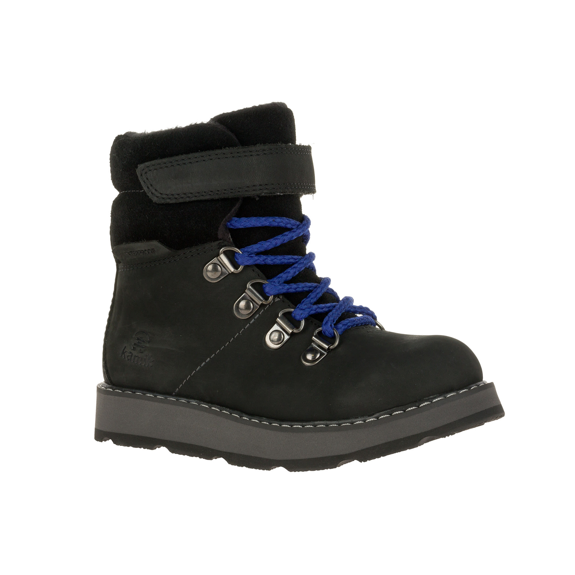 Kamik Kids Rise LO Schwarz- Winterstiefel und -schuhe- Grsse EU 28 - Farbe Black