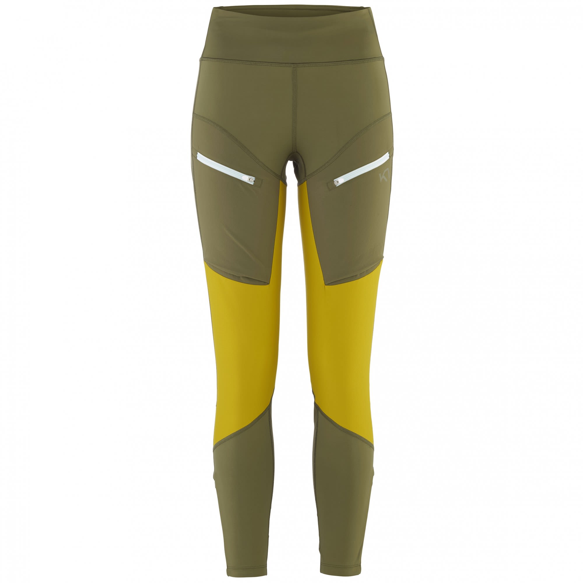 Kari Traa ANE Hiking Tights Colorblock- Female Tights- Grsse M - Farbe Palm