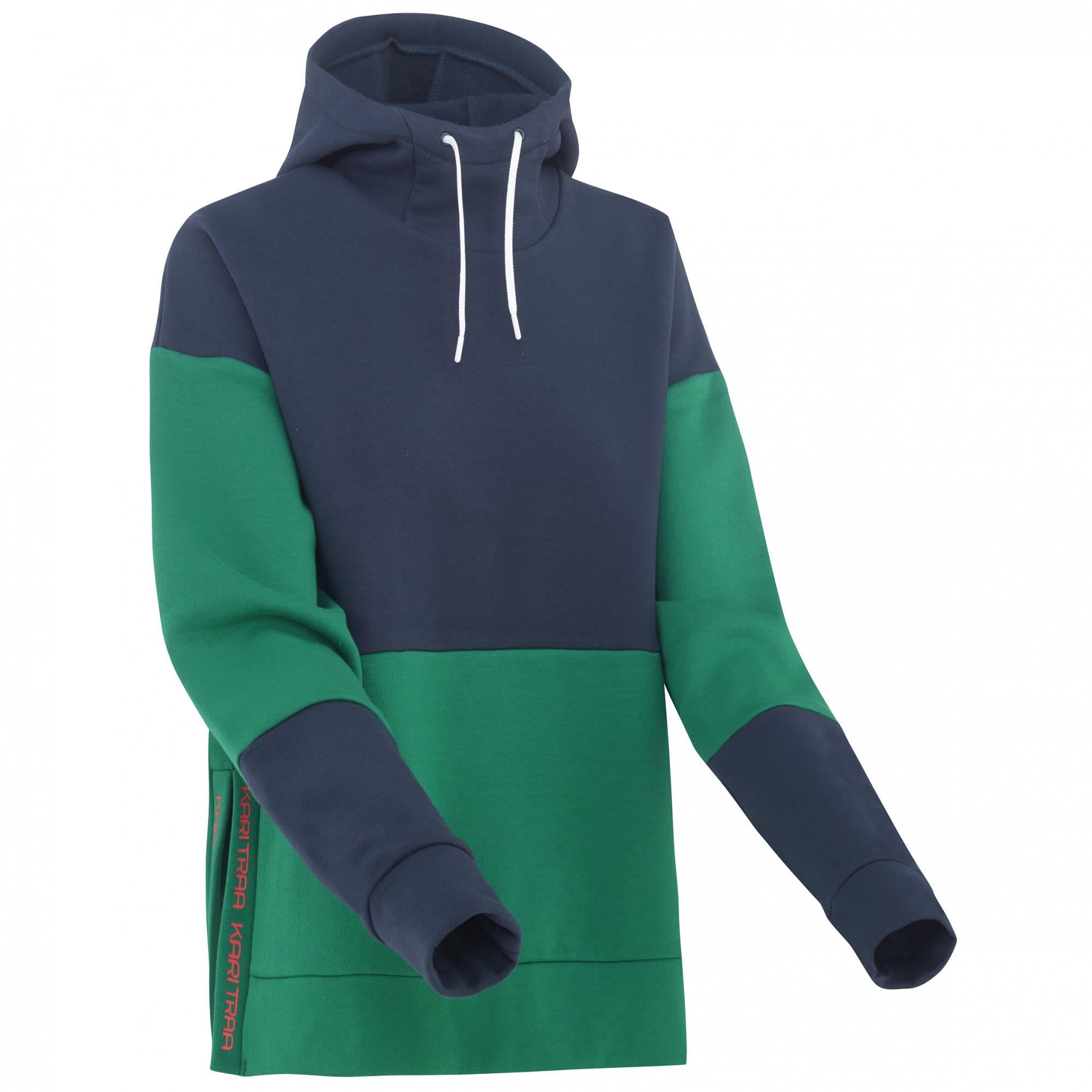 Kari Traa Astrid Hood Colorblock - Blau - Grn- Female Sweaters und Hoodies- Grsse XS - Farbe Marin