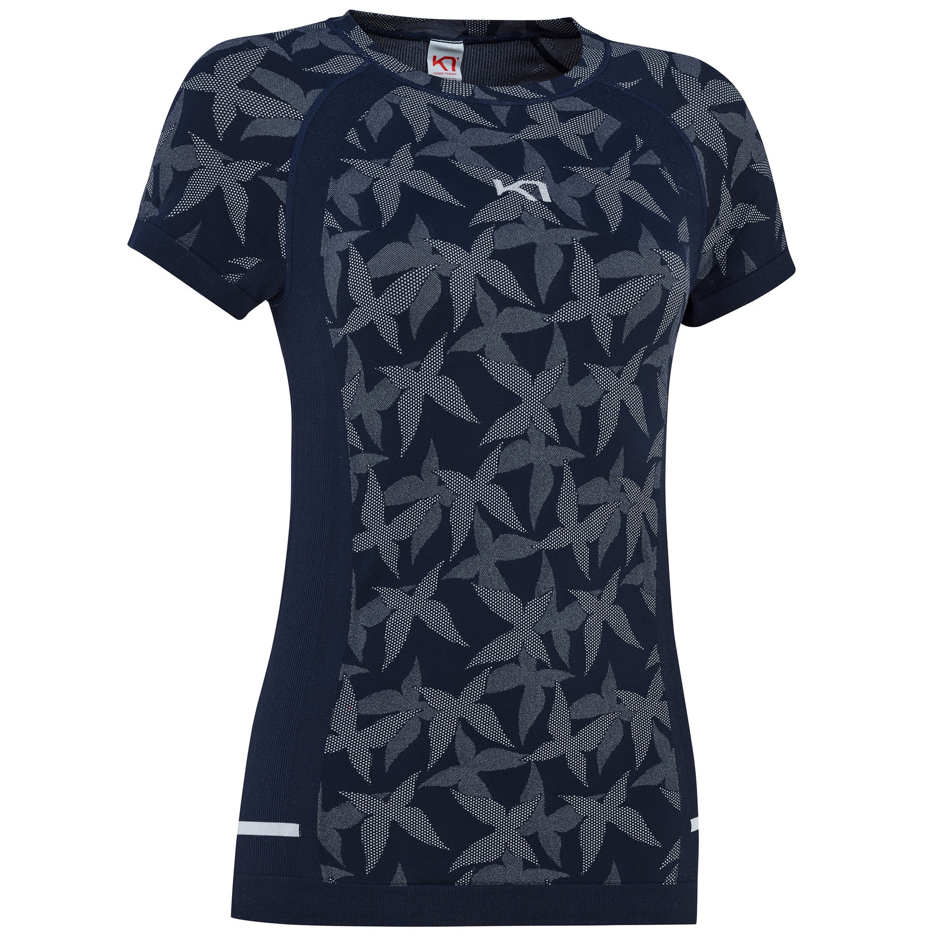 Kari Traa Butterfly Tee Blau- Female Kurzarm-Shirts und Tops- Grsse Xs-S - Farbe Marin