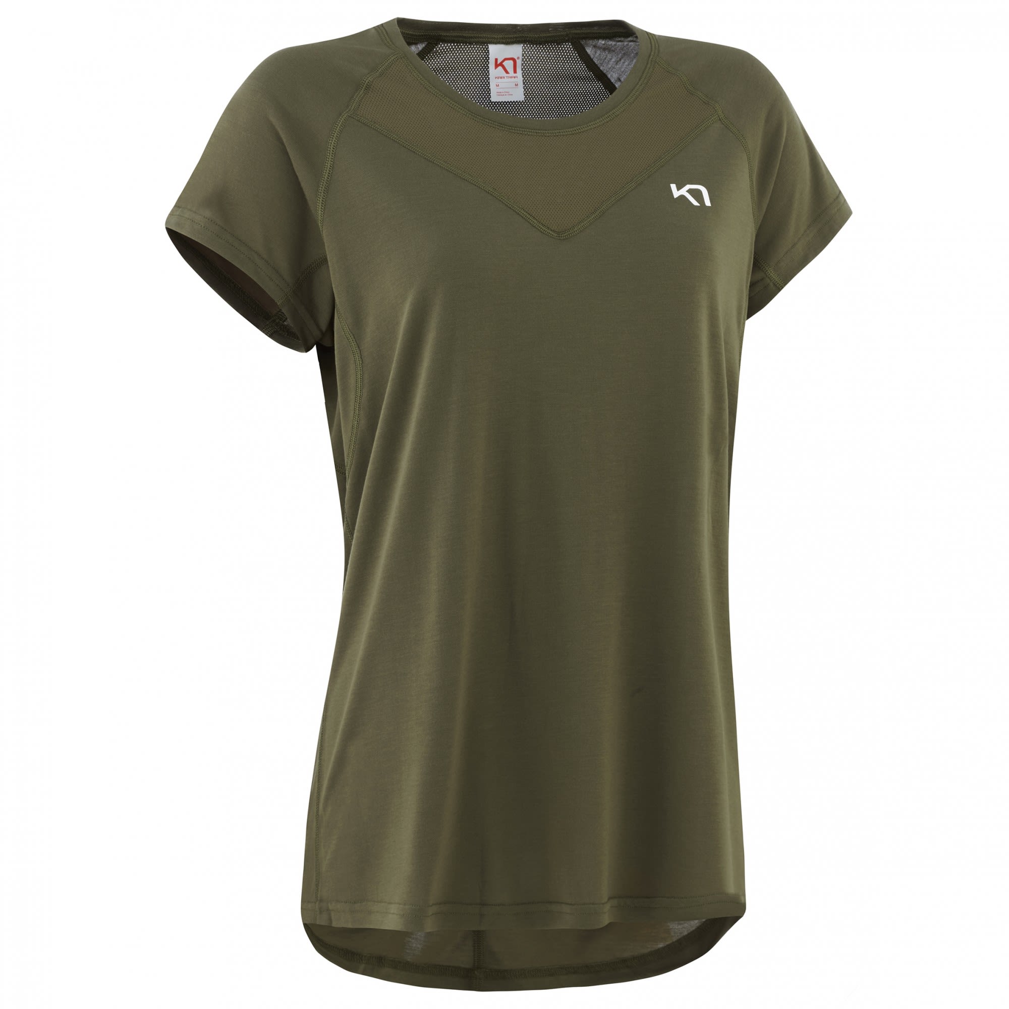 Kari Traa Ellen Tee Oliv- Female Kurzarm-Shirts- Grsse L - Farbe Tweed