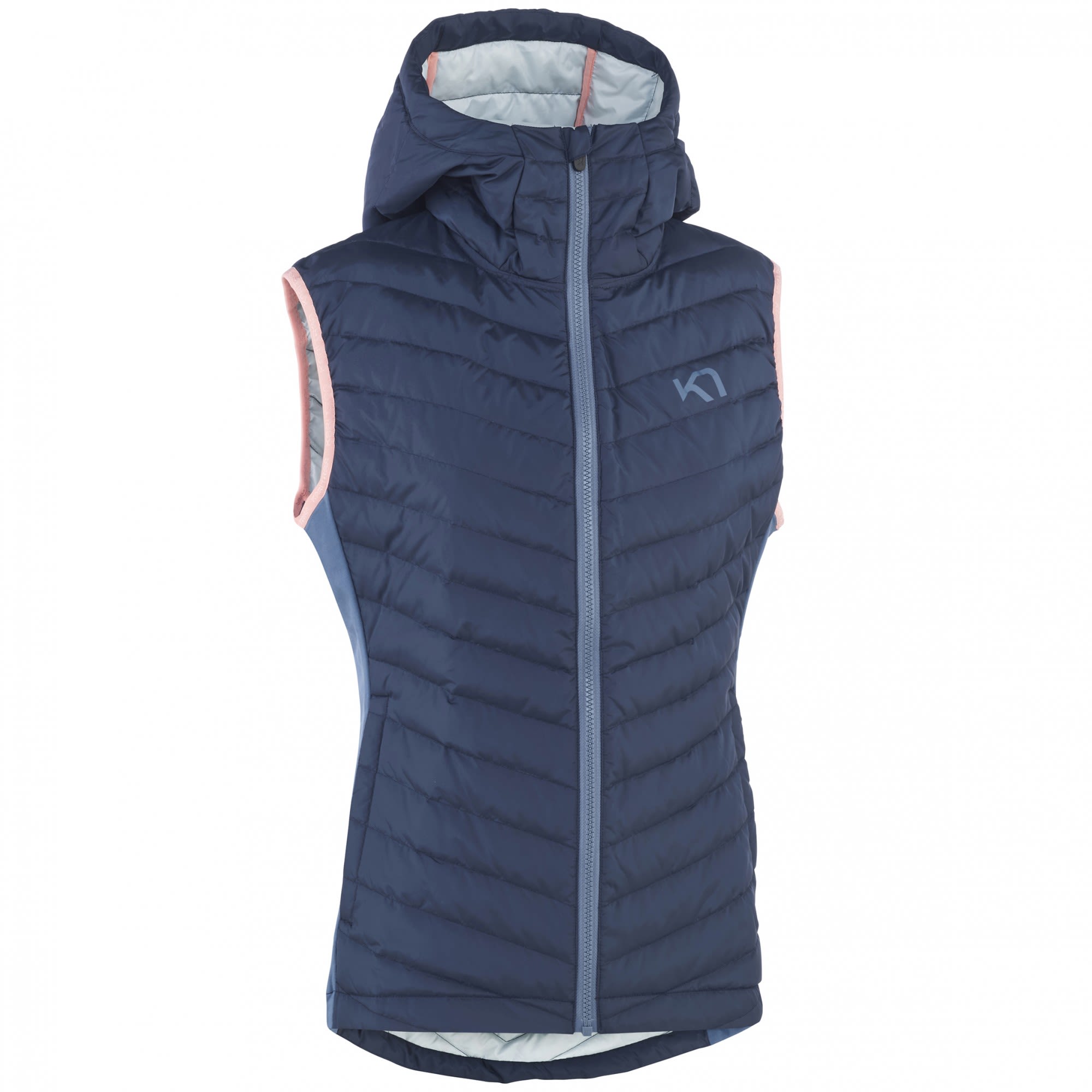 Kari Traa EVA Down Vest Blau- Female Daunen Isolationswesten- Grsse S - Farbe Marin