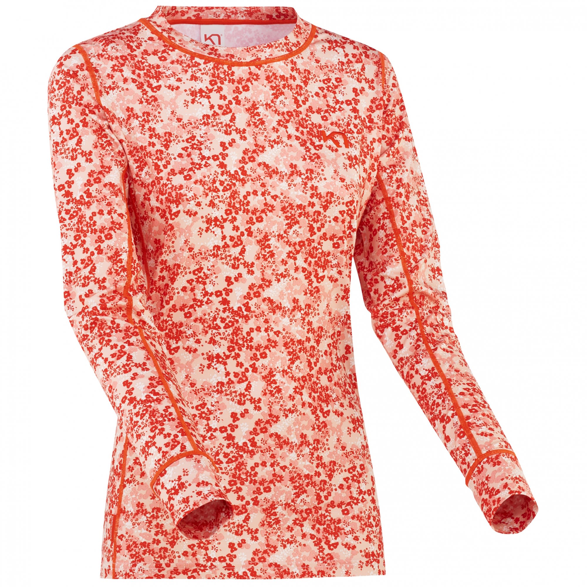 Kari Traa Fantastisk Long-Sleeve (Vorgngermodell) Rot- Female Langarm-Shirts- Grsse XS - Farbe Flame