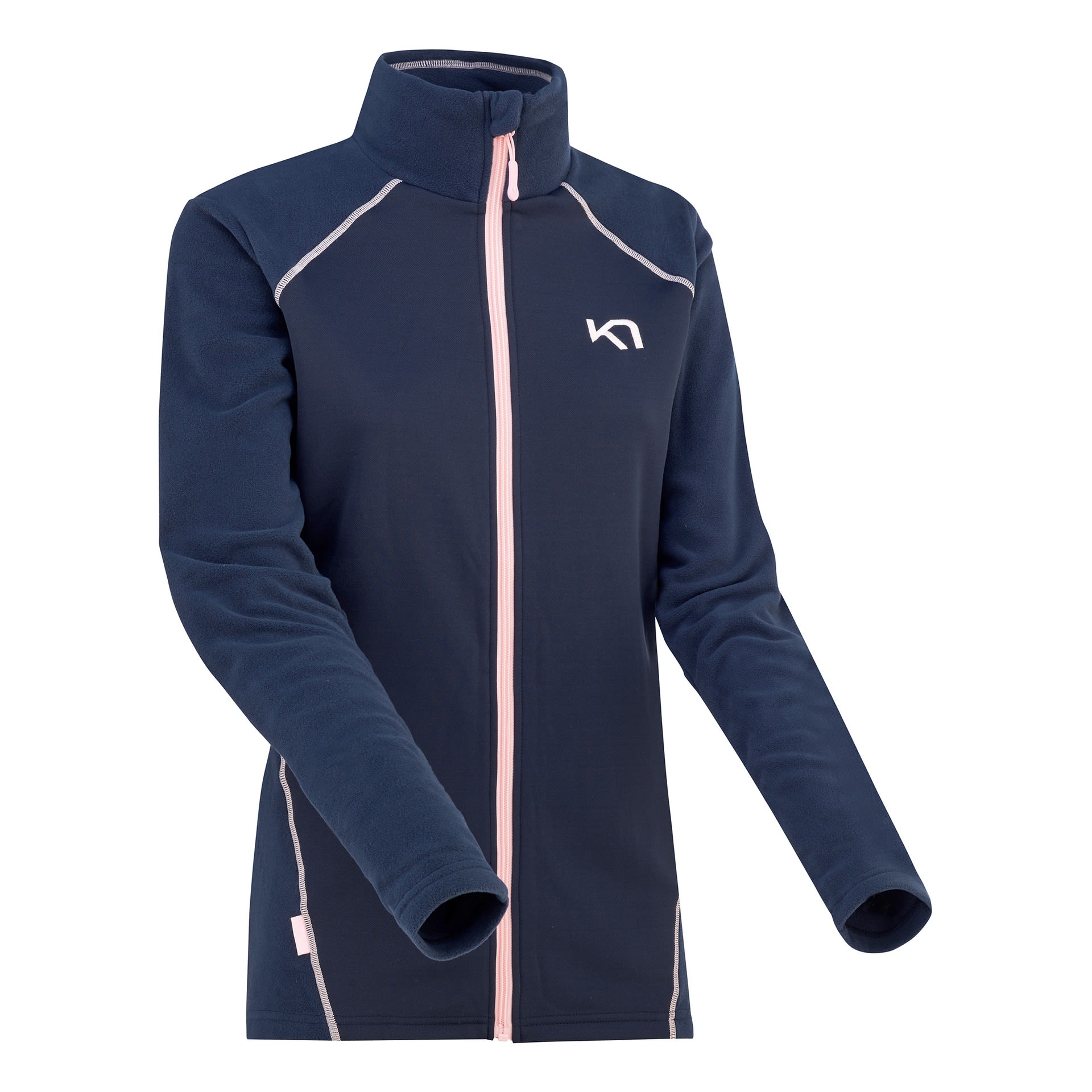 Kari Traa Kari F-Z Fleece Jacket Blau- Female Anoraks- Grsse XS - Farbe Marine