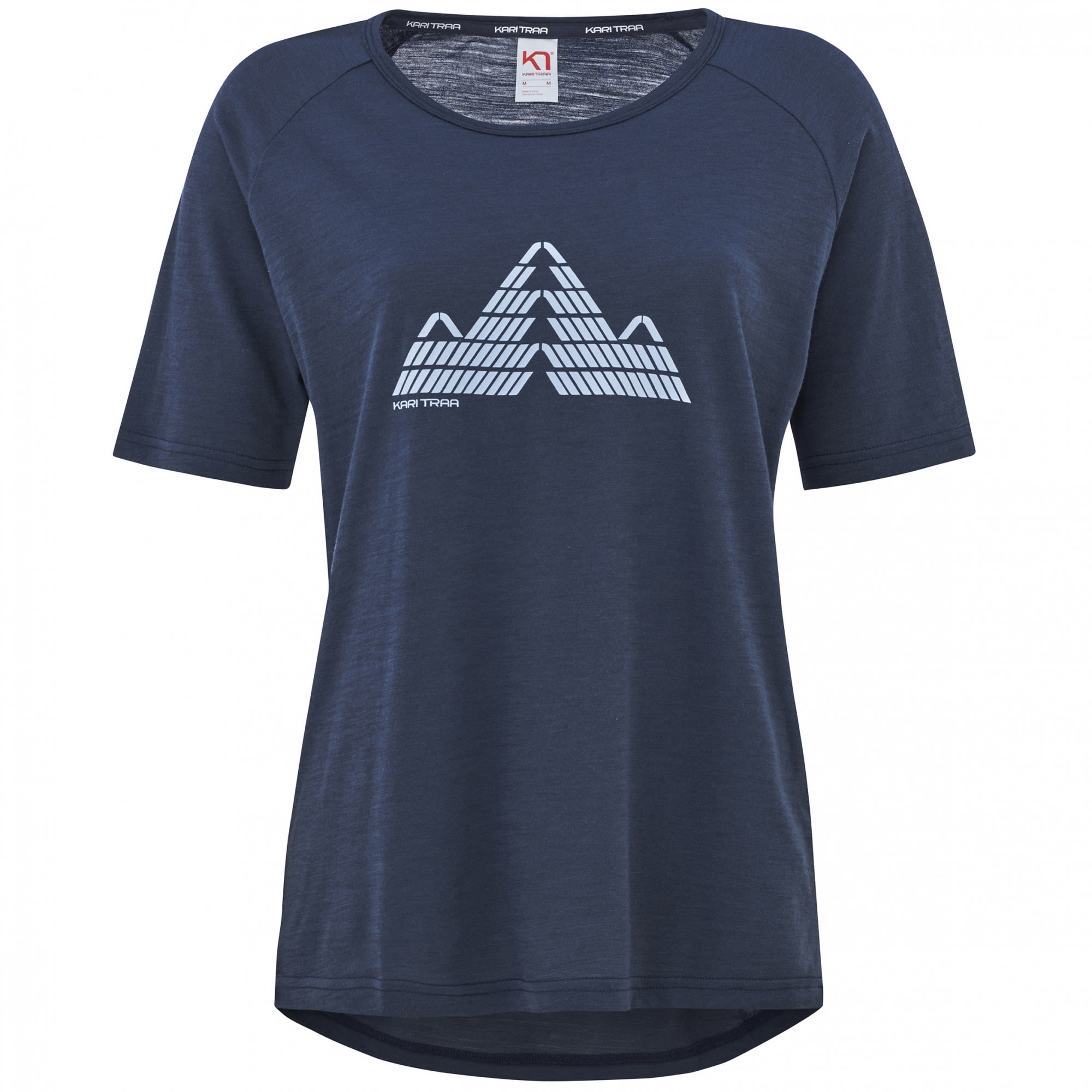 Kari Traa W Ane Short Sleeve- Marin- L