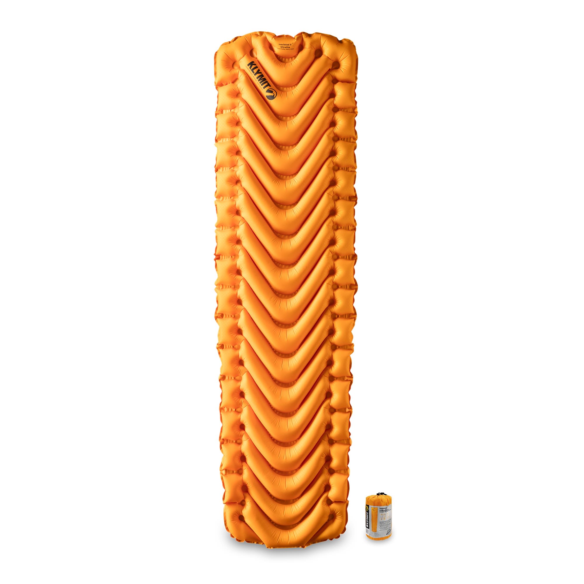 Klymit Insulated V Ultralite SL Sleeping PAD Orange- Thermo-Luftmatratzen- Grsse 183 cm - Farbe Orange