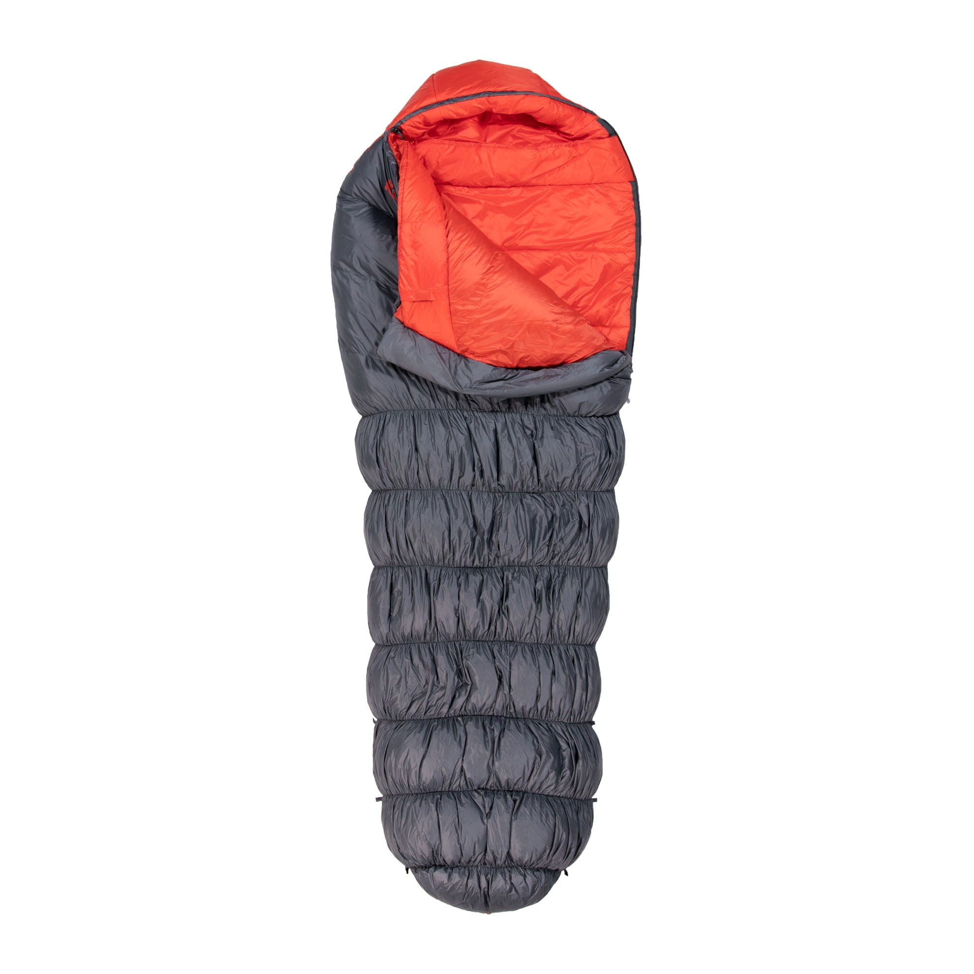 Klymit KSB 0 Sleeping Bag Grau- Daunen Kunstfaserschlafscke- Grsse 208 cm - Farbe Orange - Grey