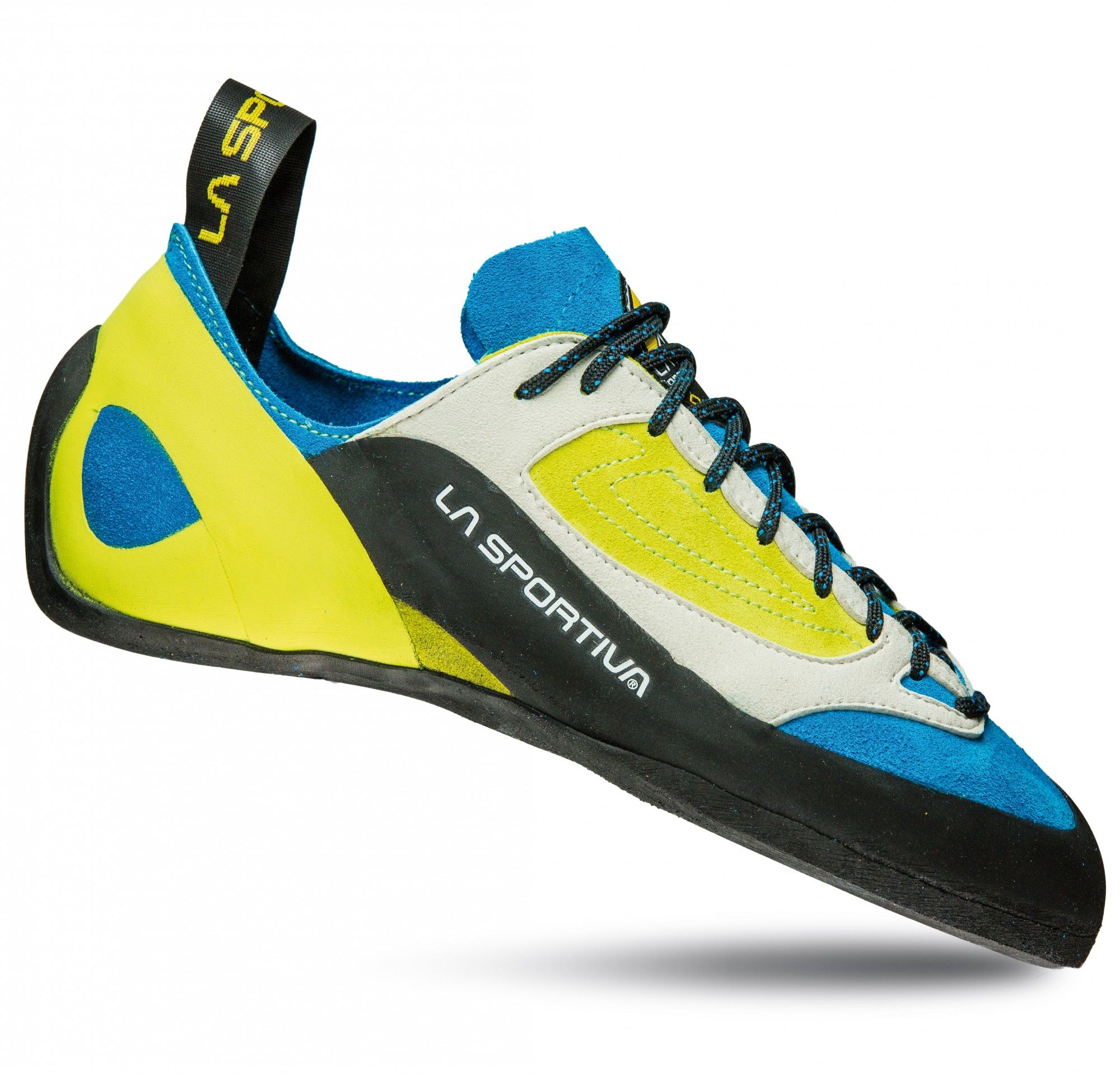 La Sportiva Finale Blau - Gelb- Male Kletterschuhe- Grsse EU 32 - Farbe Sulphur - Blue