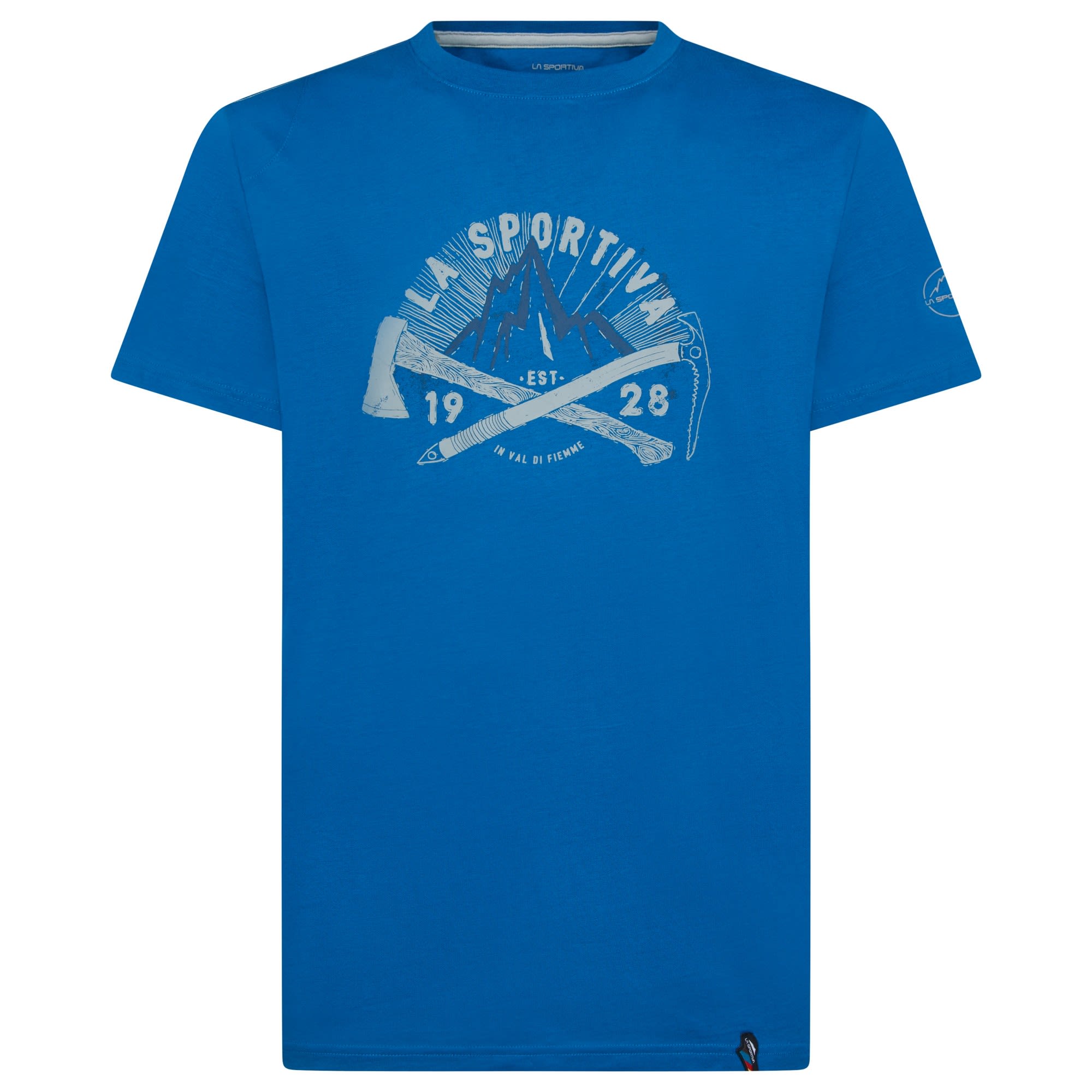 La Sportiva Hipster T-Shirt Blau- Male T-Shirts- Grsse S - Farbe Neptune