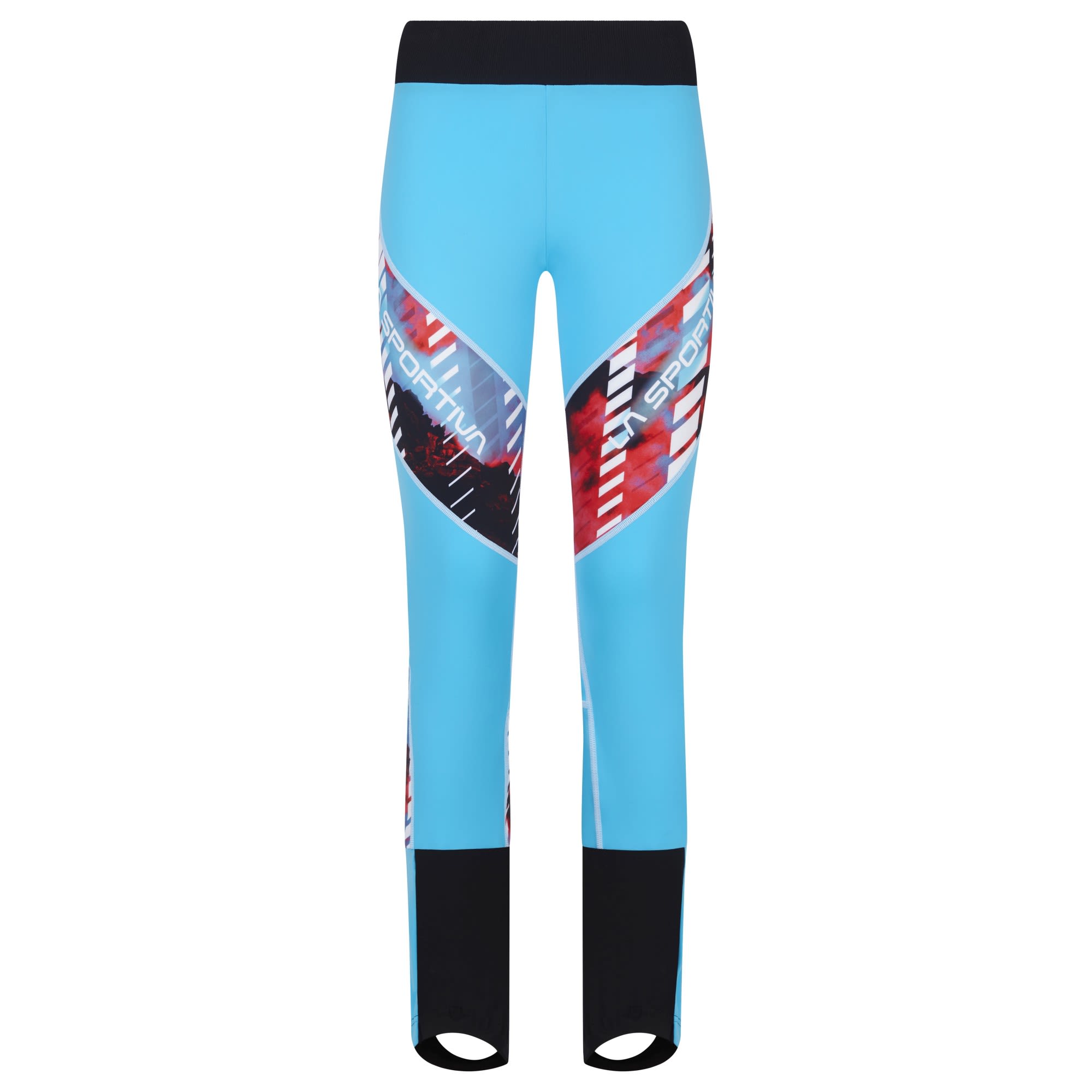 La Sportiva Stratos Racing Pant II Blau- Female Lange Hosen- Grsse S - Farbe Malibu Blue - White