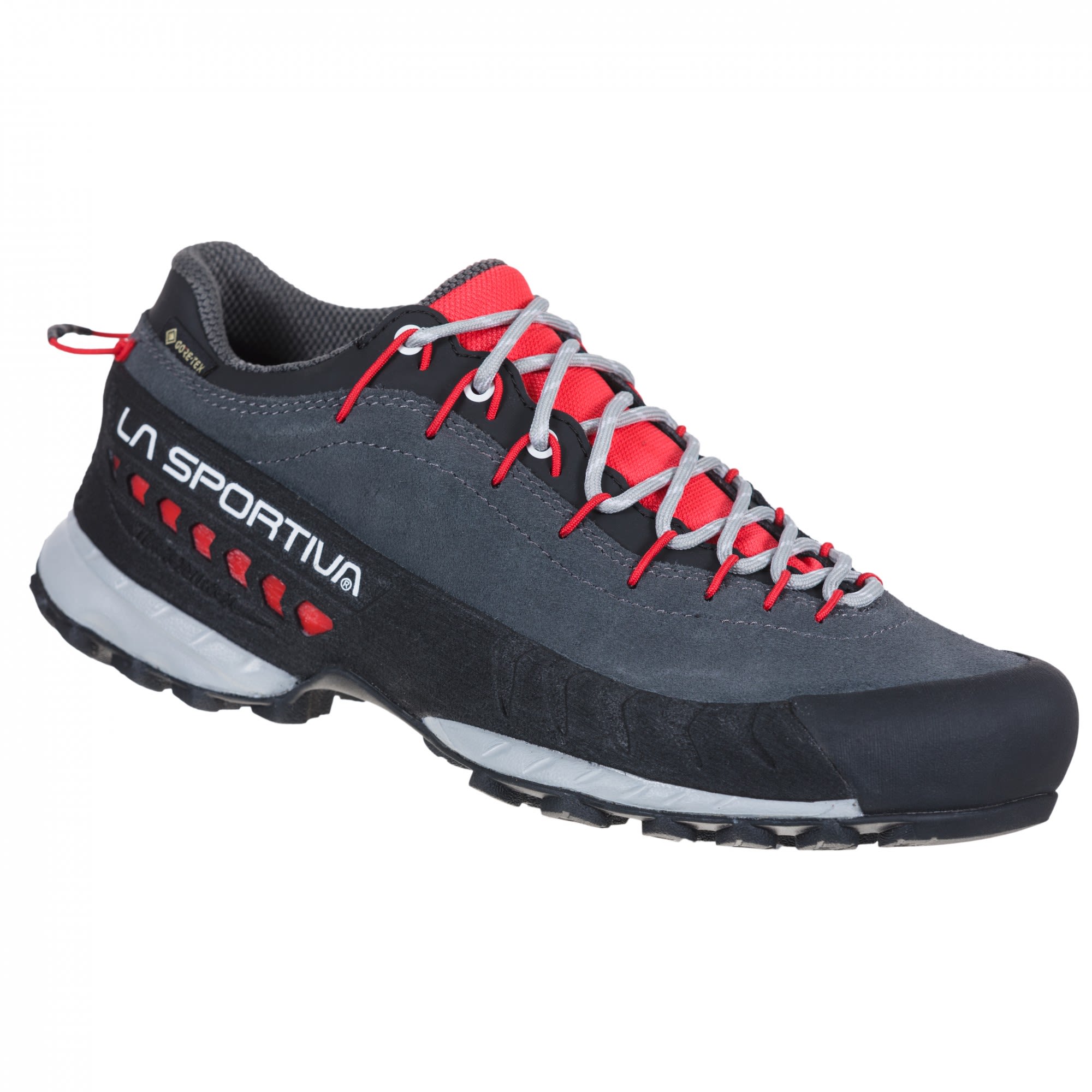 La Sportiva TX 4 Gtx(R)(R) Grau- Female Gore-Tex(R) Hiking- und Approach-Schuhe- Grsse EU 37 - Farbe Carbon - Hibiscus