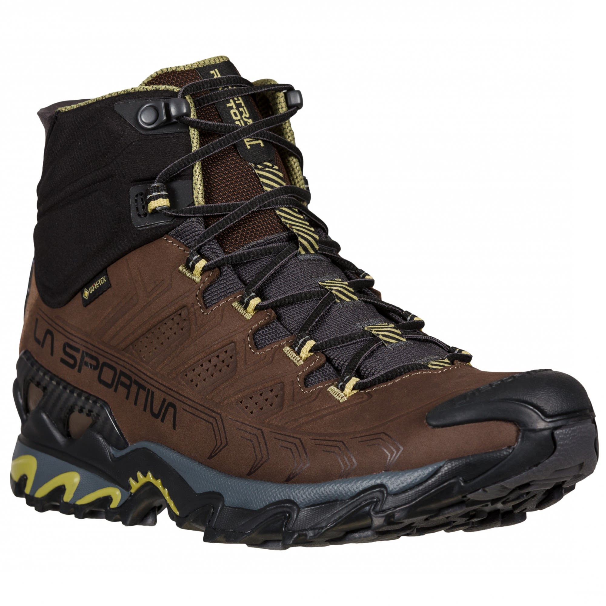 La Sportiva Ultra Raptor II Mid Leather Gtx(R)(R) Braun- Male Gore-Tex(R) Wander- und Trekkingstiefel- Grsse EU 41 - Farbe Chocolate - Cedar