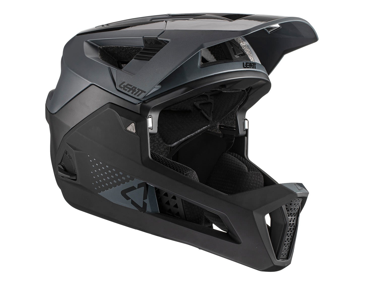 Leatt Helmet MTB 4-0 Enduro Schwarz- Fahrradhelme- Grsse S - Farbe Black unter Leatt