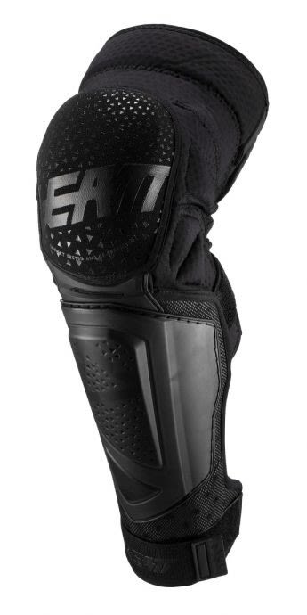 Leatt Knee and Shin Guard 3DF Hybrid EXT Schwarz- Knieprotektoren- Grsse S-M - Farbe Black unter Leatt