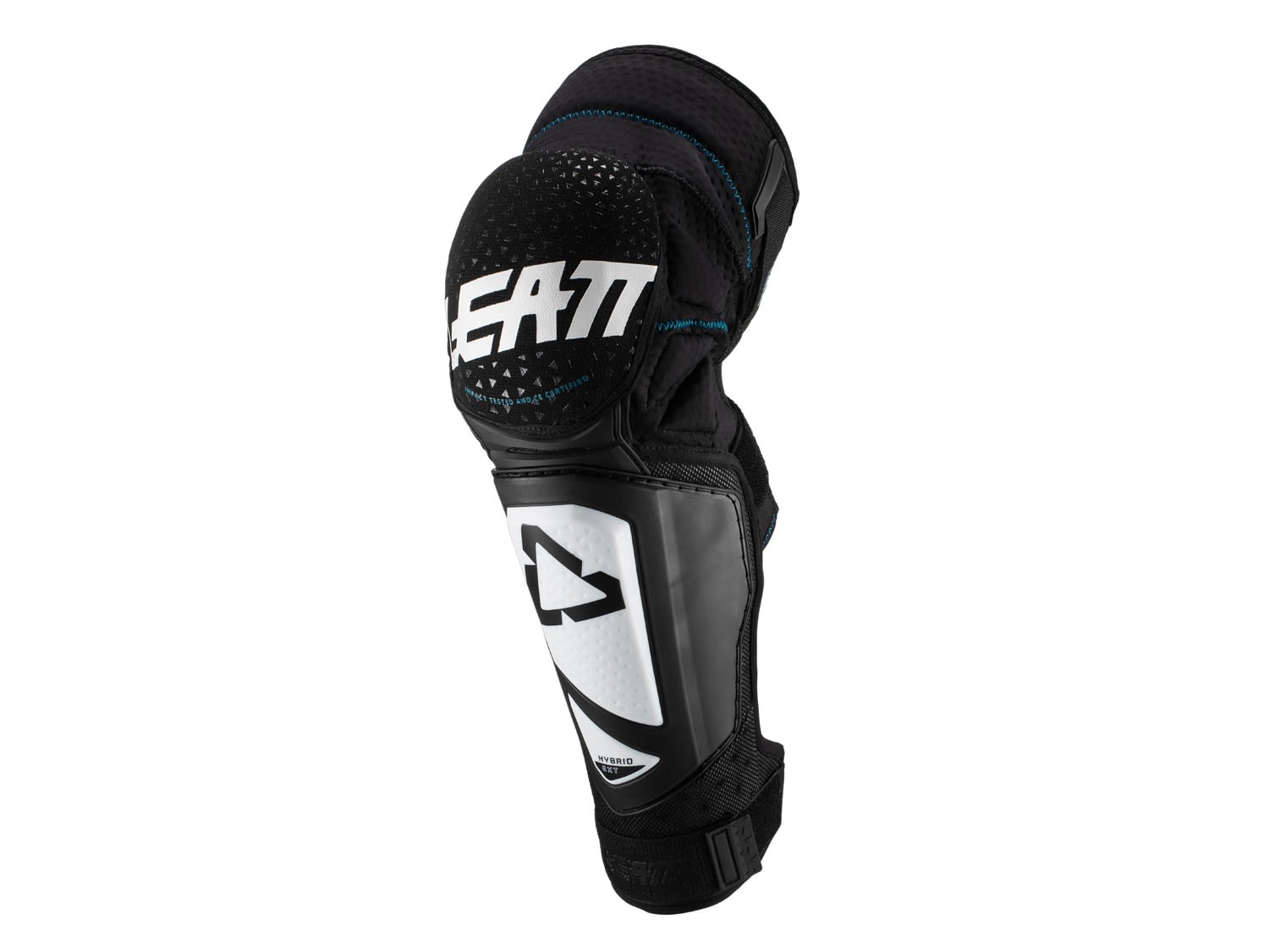 Leatt Knee und Shin Guard 3DF Hybrid EXT Junior Schwarz- Knieprotektoren- Grsse One Size - Farbe White - Black unter Leatt