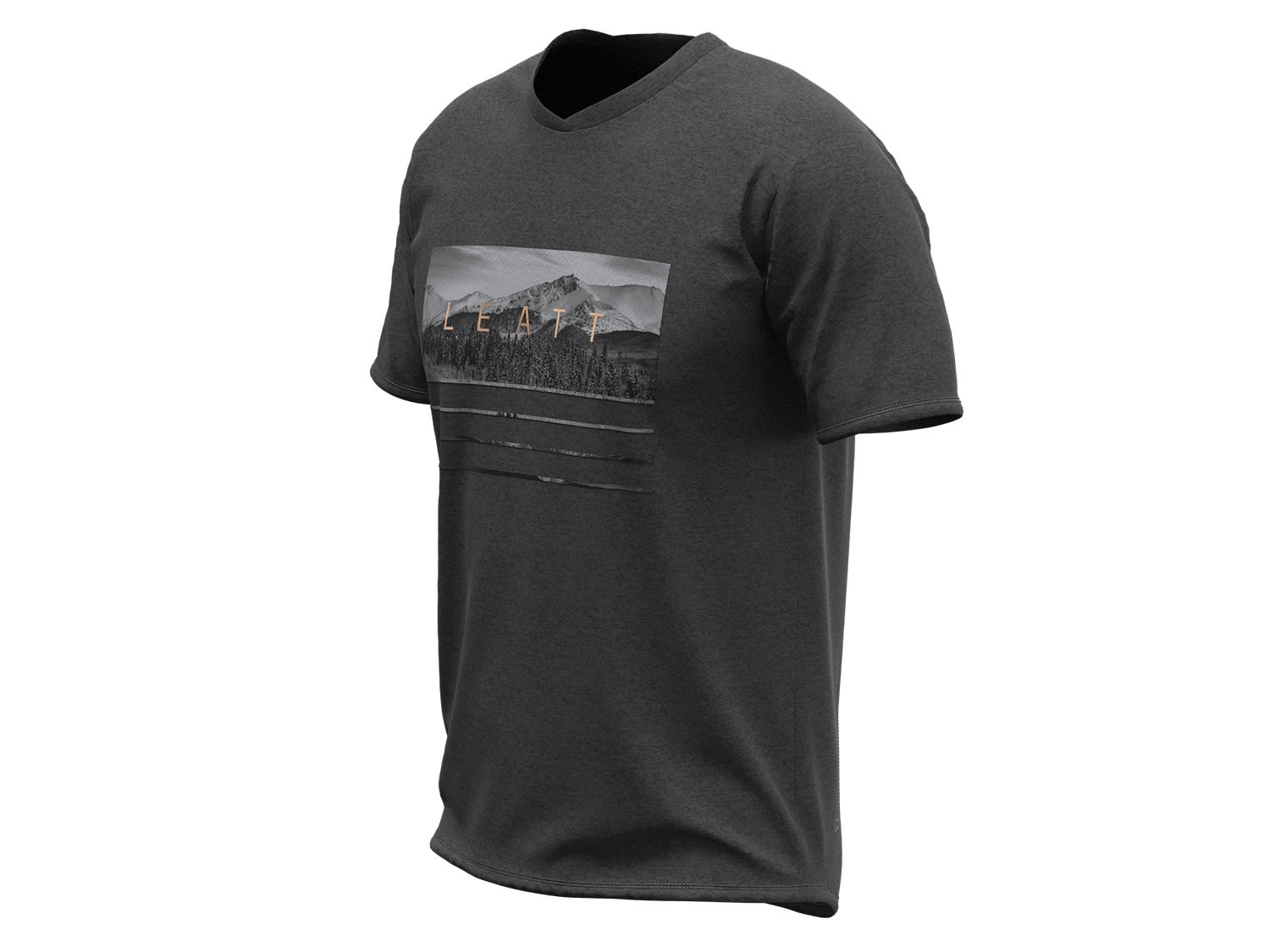 Leatt MTB All Mountain 2-0 Jersey Schwarz- Male Kurzarm-Shirts- Grsse S - Farbe Black