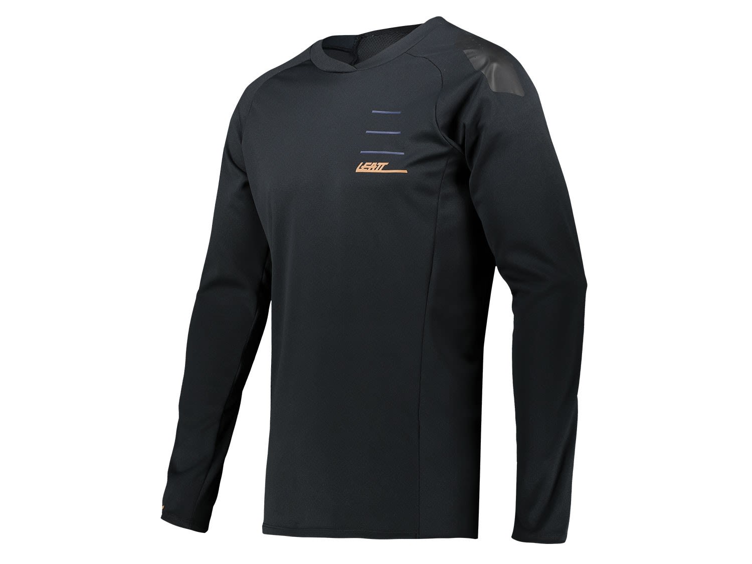 Leatt MTB All Mountain 5-0 Jersey Schwarz- Male Langarm-Shirts- Grsse S - Farbe Black