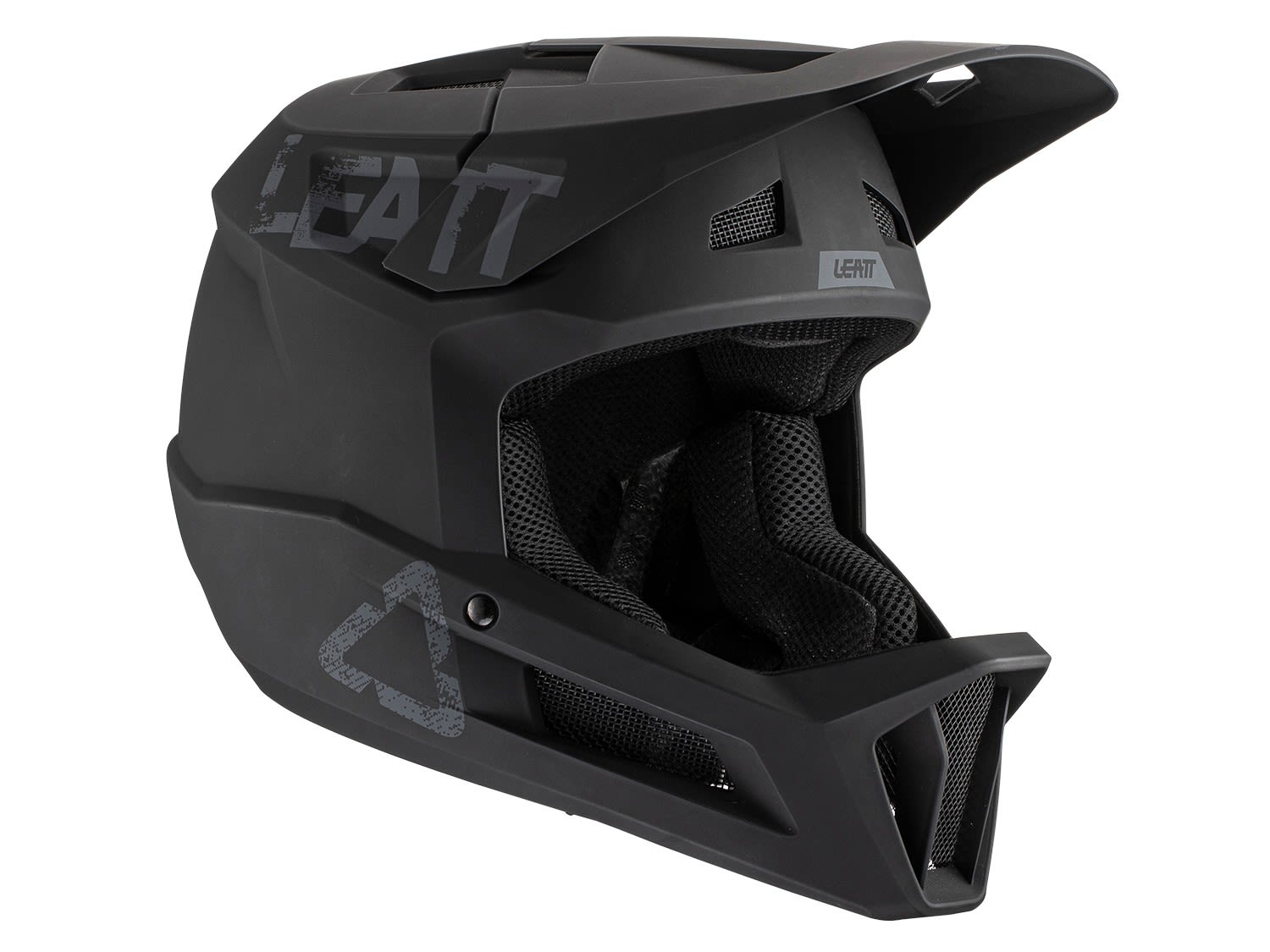 Leatt MTB Gravity 1-0 Helmet Junior Schwarz- Fahrradhelme- Grsse XXS - Farbe Black