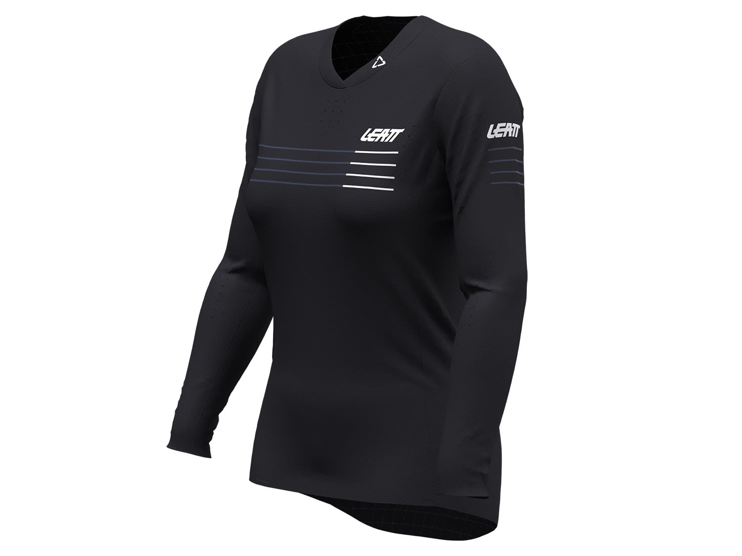 Leatt MTB Gravity 4-0 Jersey Schwarz- Female Langarm-Shirts- Grsse XS - Farbe Black