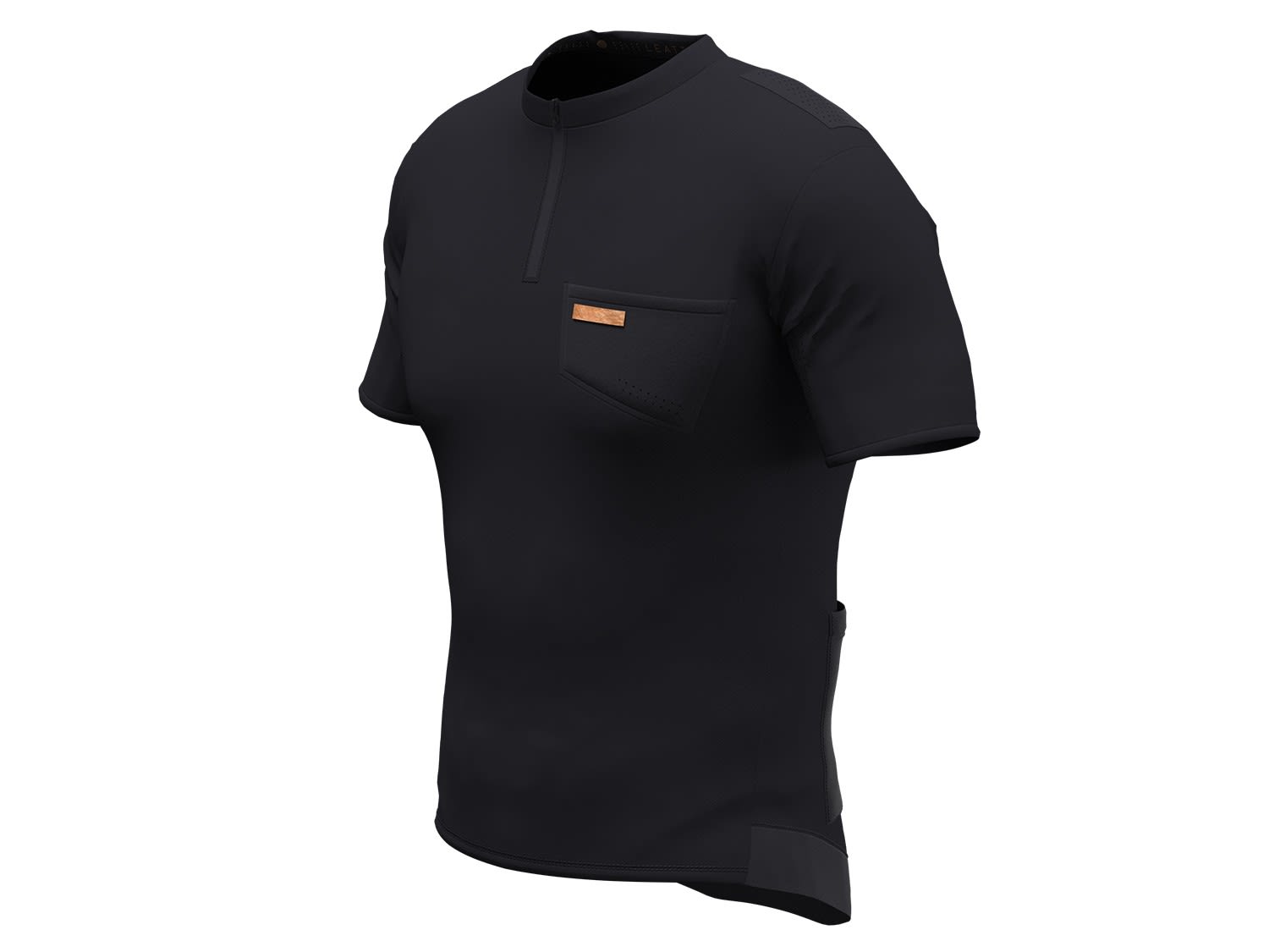 Leatt MTB Trail 3-0 Jersey Schwarz- Male Kurzarm-Shirts- Grsse S - Farbe Black