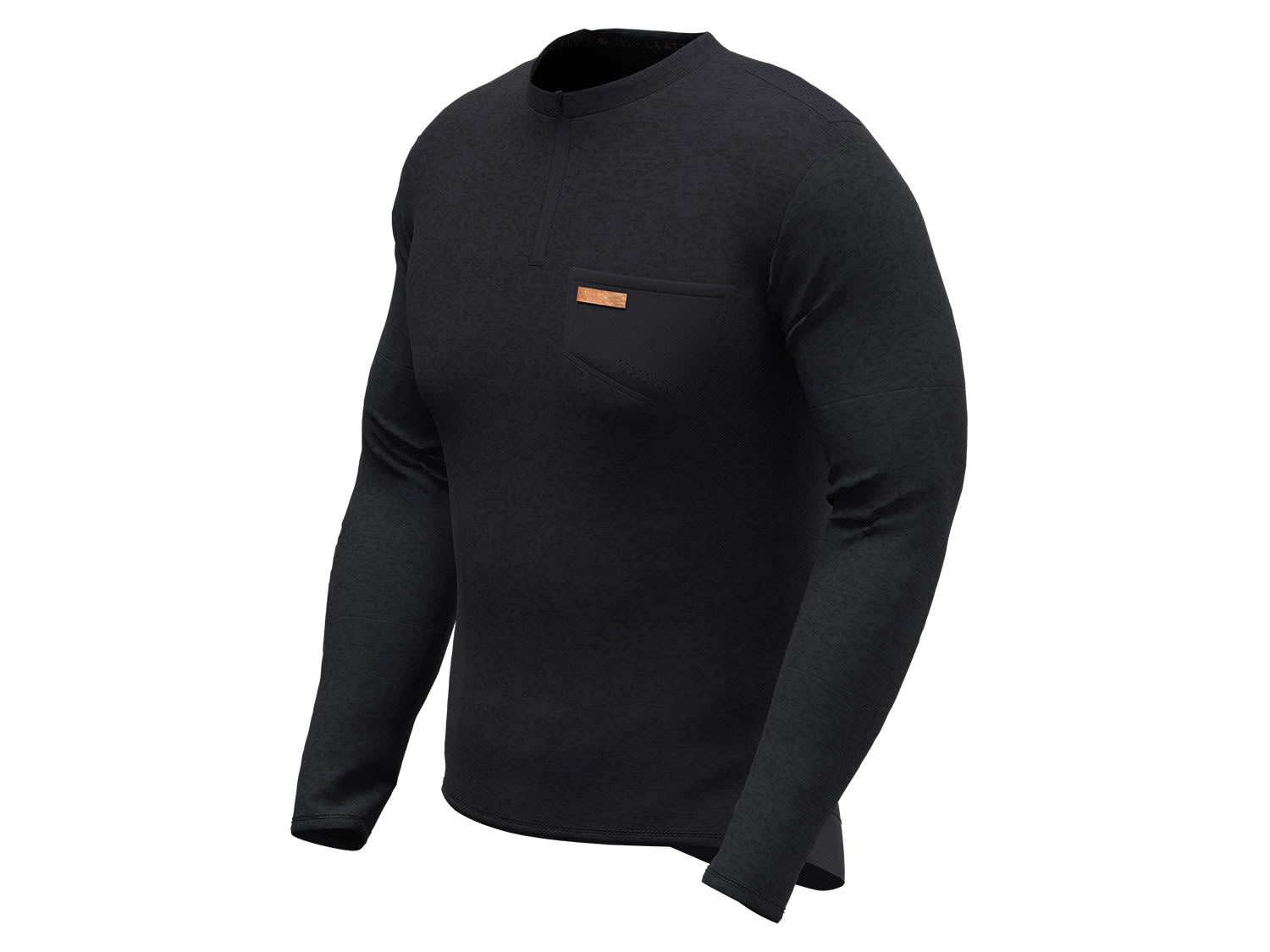 Leatt MTB Trail 4-0 Jersey Schwarz- Male Langarm-Shirts- Grsse S - Farbe Black unter Leatt