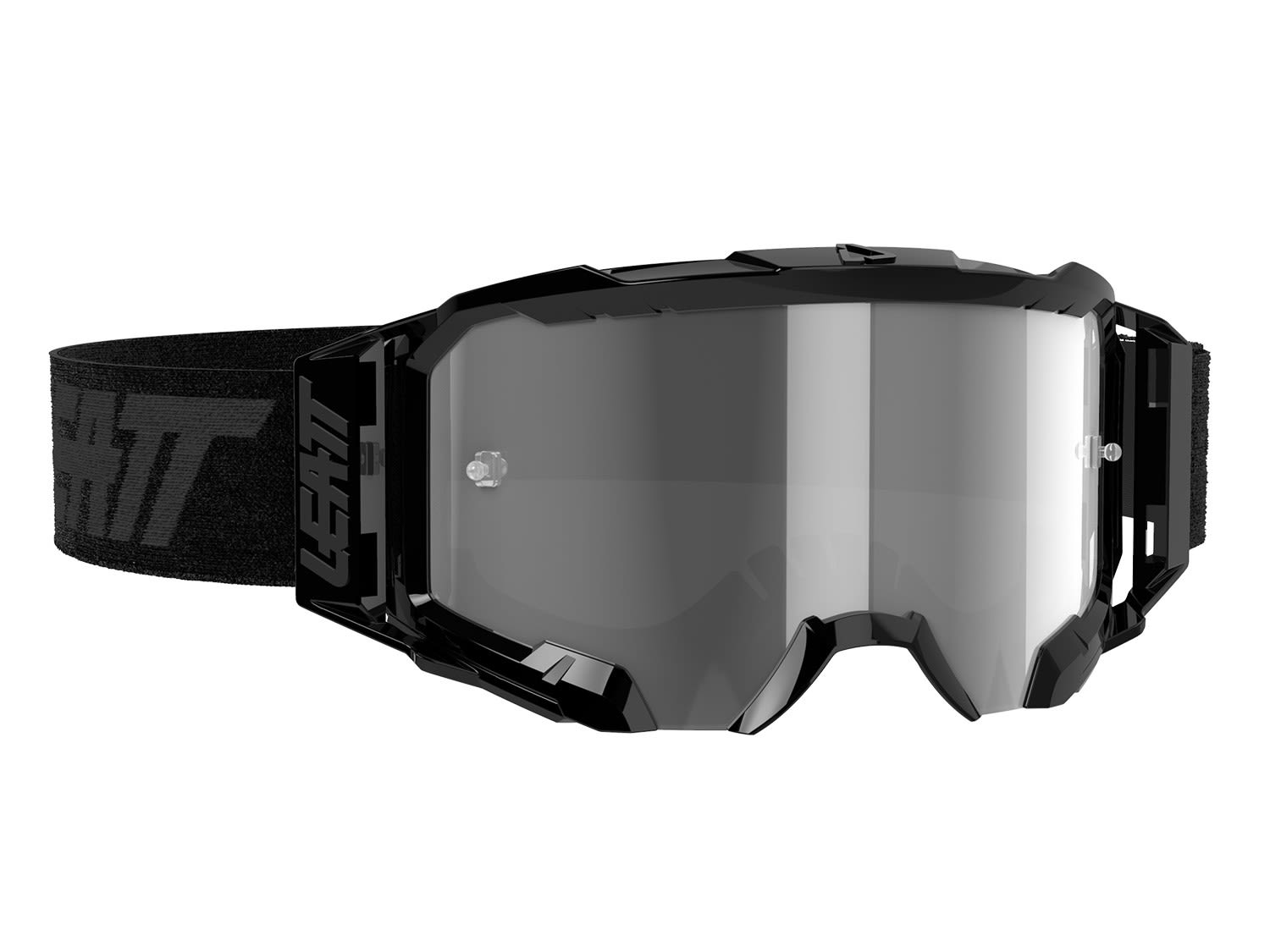 Leatt Velocity 5-5 Anti FOG Schwarz- Fahrradbrillen- Grsse One Size - Farbe Black - Light Grey