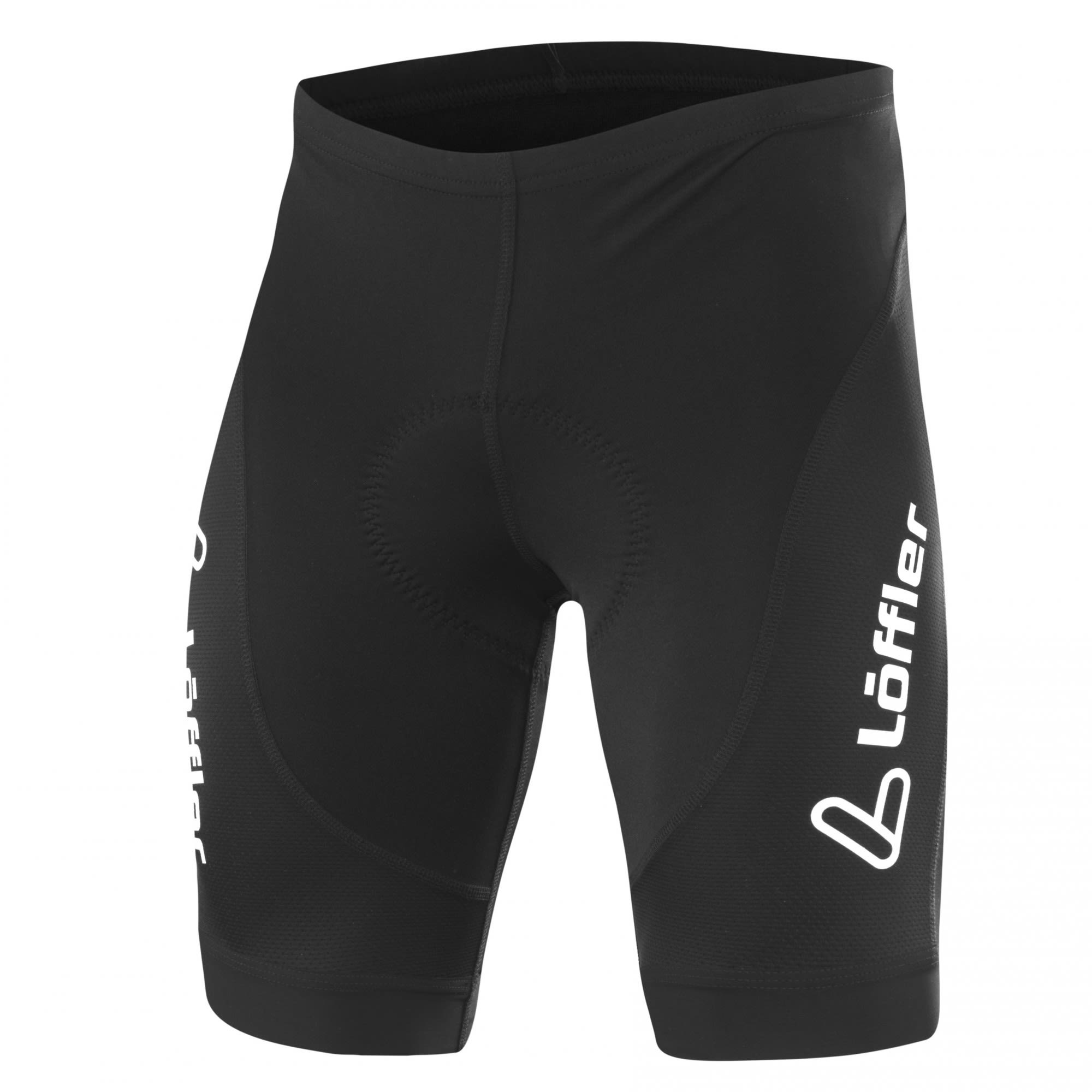 Lffler Bike Short Tights Winner II Schwarz- Male Leggings und Tights- Grsse 46 - Farbe Black