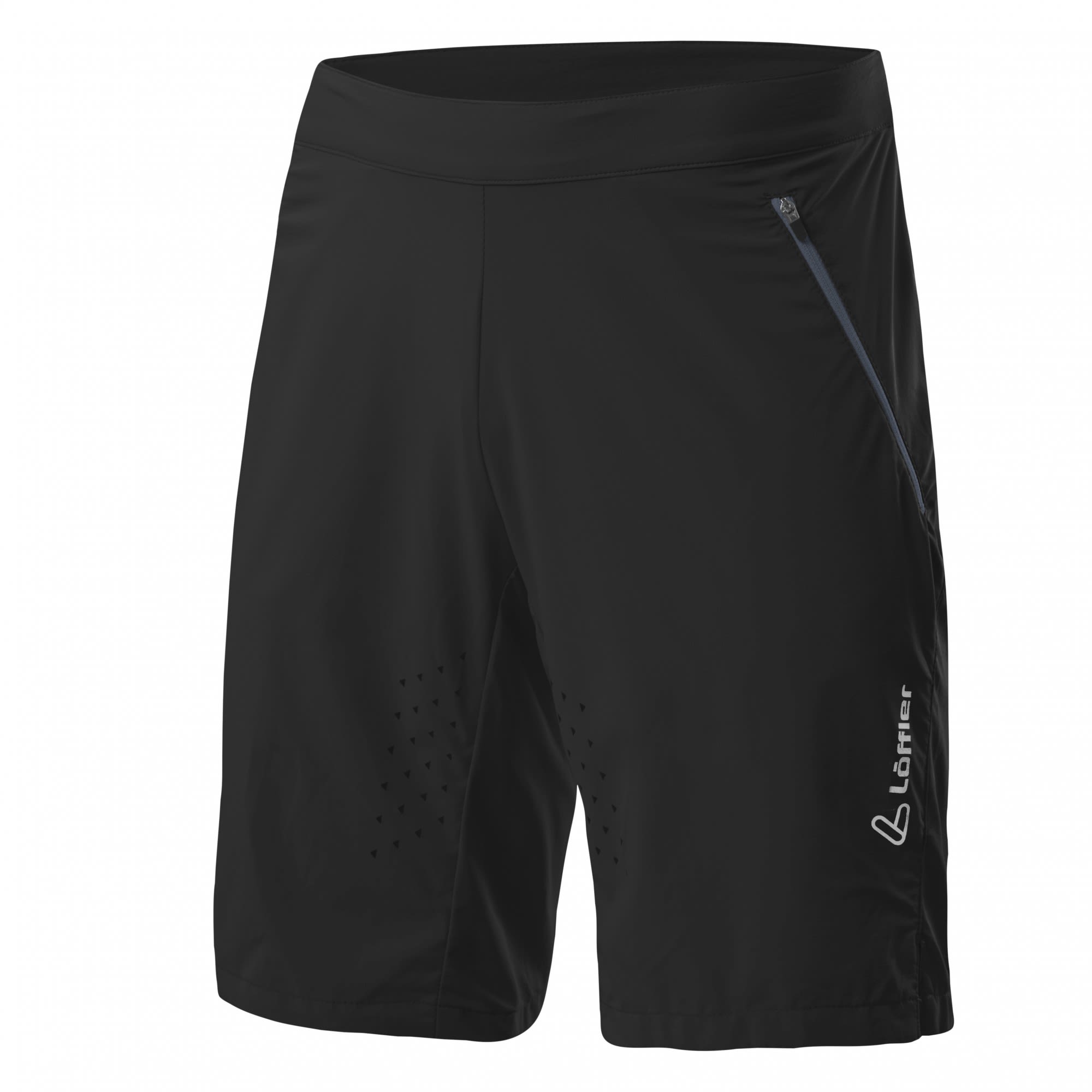 Lffler Bike Shorts Aero Assl Schwarz- Male Shorts- Grsse 46 - Farbe Black