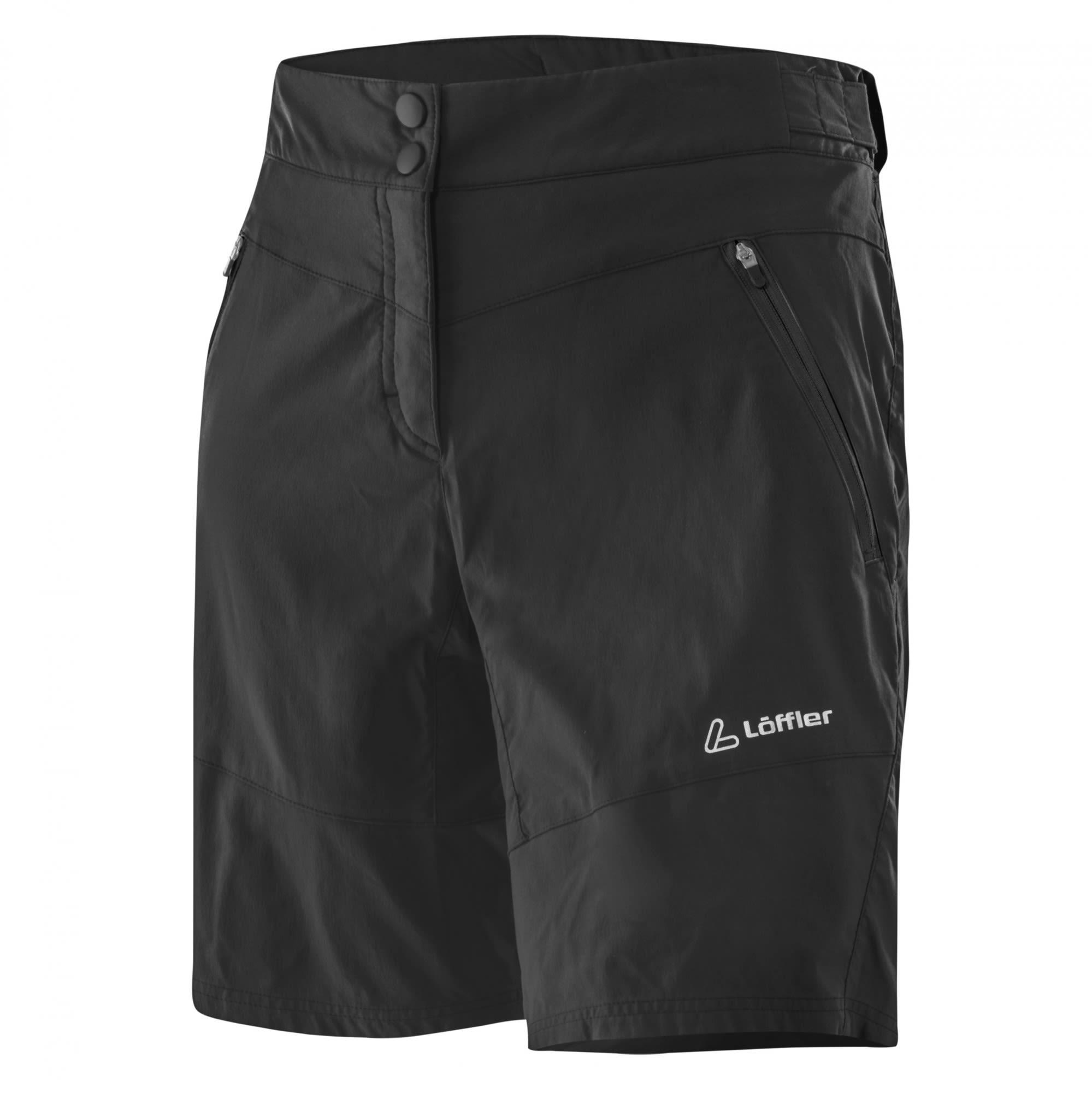 Lffler Bike Shorts Evo CSL Schwarz- Female Shorts- Grsse 36 - Farbe Black