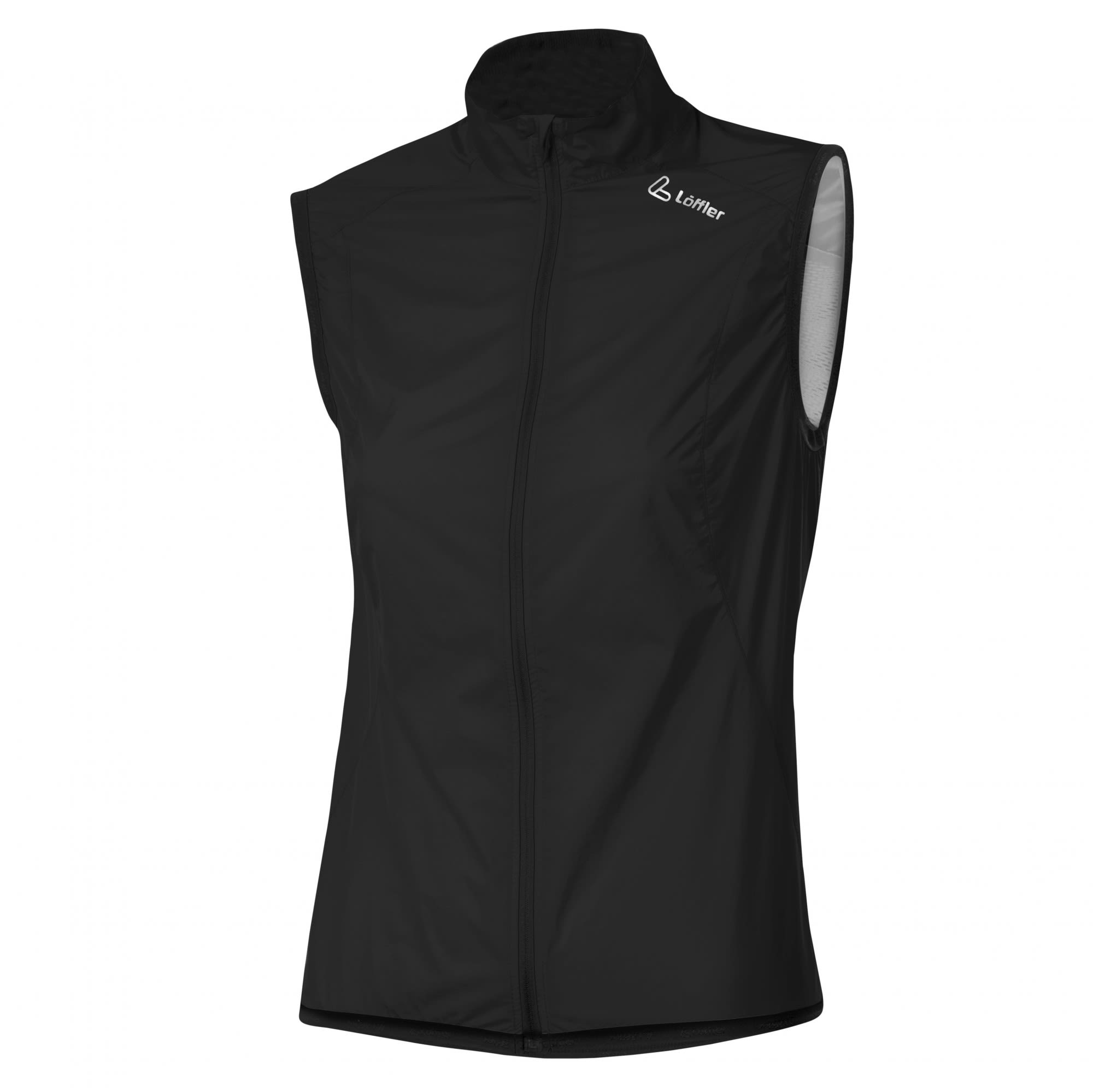 Lffler Bike Vest WaterproofM Pocket Schwarz- Female Westen- Grsse 34 - Farbe Black