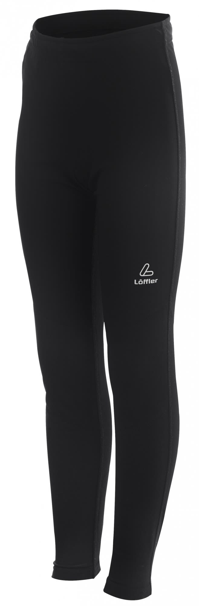 Lffler Kids Thermo-Tights Lang Schwarz- Leggings und Tights- Grsse 128 - Farbe Schwarz