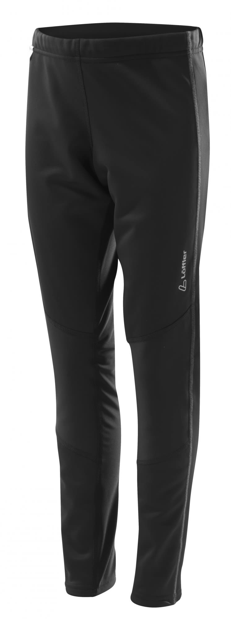 Lffler Kids Tights Lang WS Softshell Warm Schwarz- Leggings und Tights- Grsse 128 - Farbe Schwarz