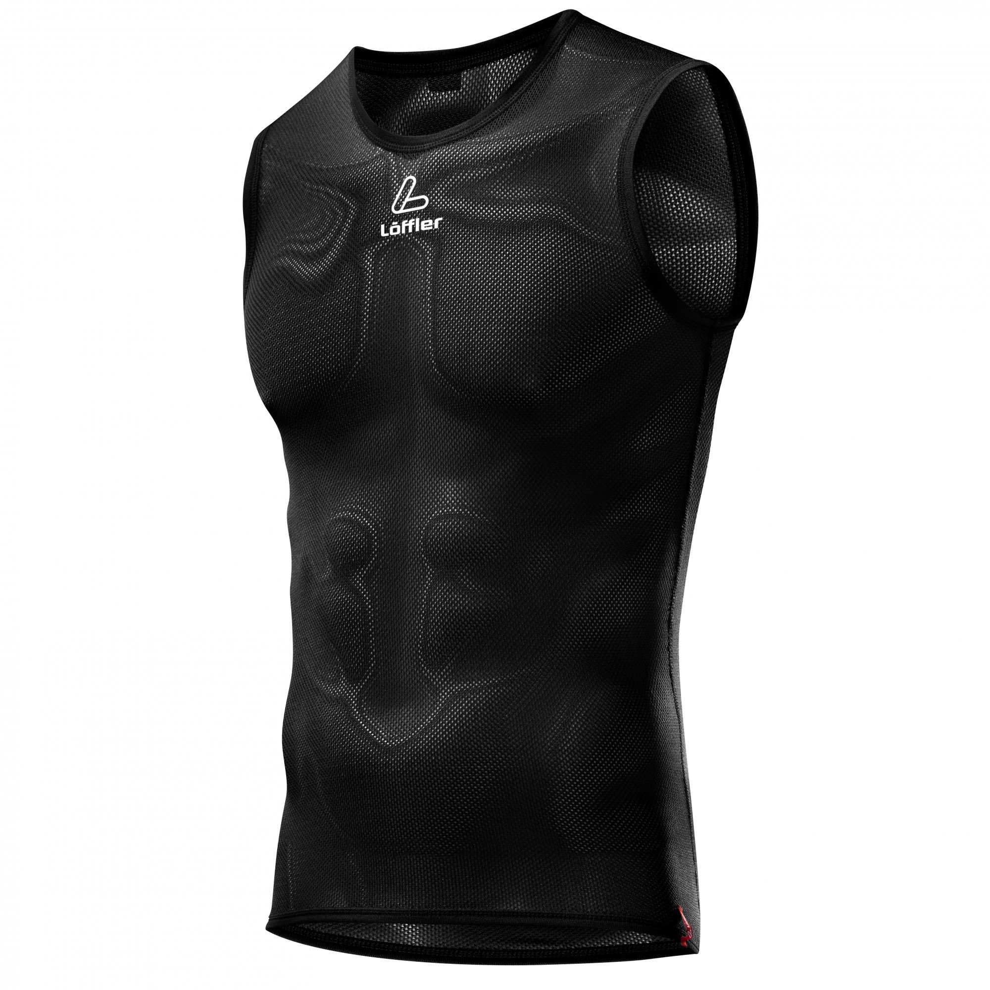 Lffler Singlet Transtex Light+ Schwarz- Male T-Shirts- Grsse 46 - Farbe Black