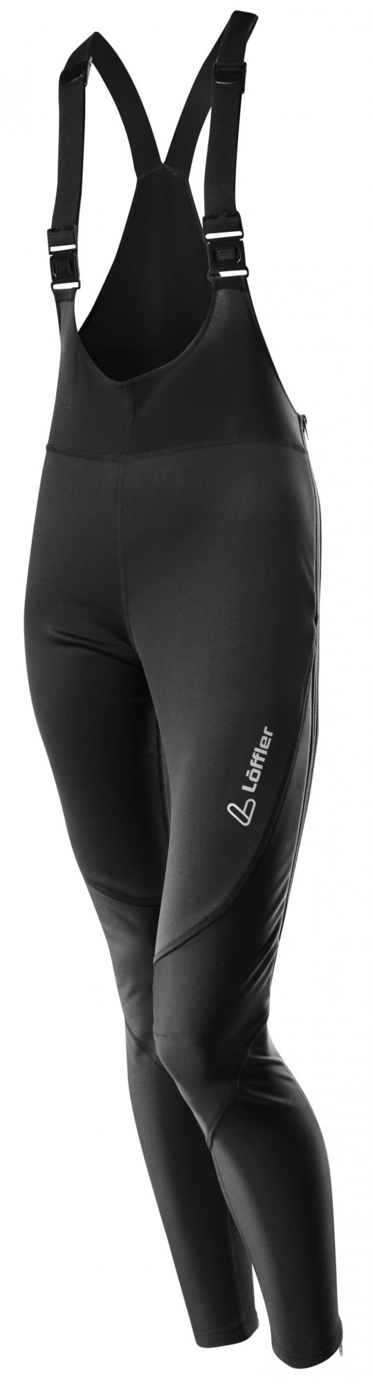 Lffler Warm-Up Bib Tights WS Warm Schwarz- Female Gore-Tex(R) Leggings und Tights- Grsse 36 - Farbe Black