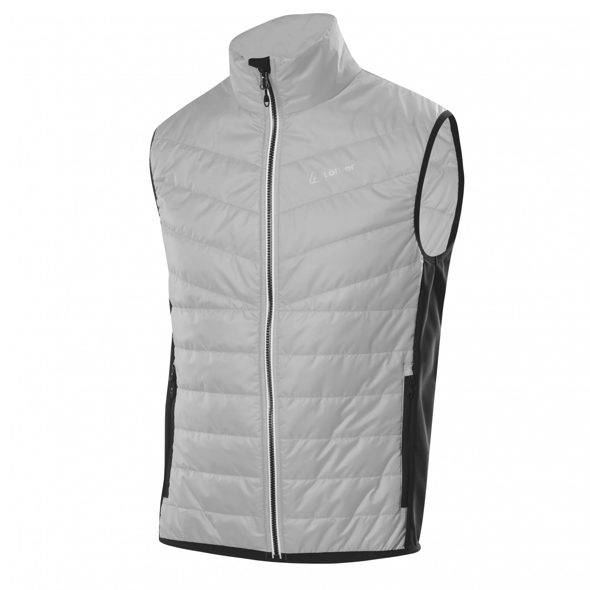 Lffler Weste Primaloft 60 Grau- Male PrimaLoft(R) Isolationswesten- Grsse 48 - Farbe Silver Grey