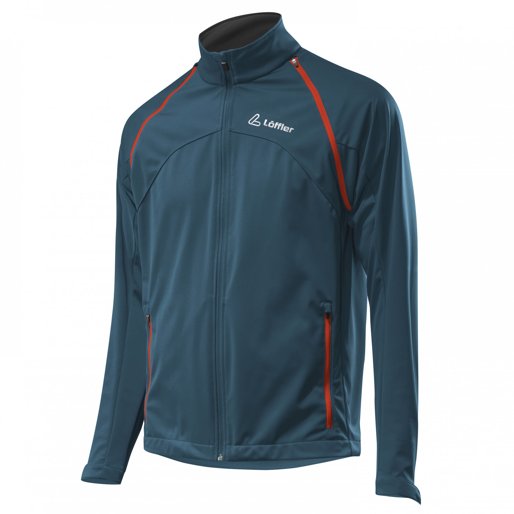 Lffler Zip-Off Jacket Evo WS Light Blau- Male Gore-Tex(R) Anoraks- Grsse 48 - Farbe Teal