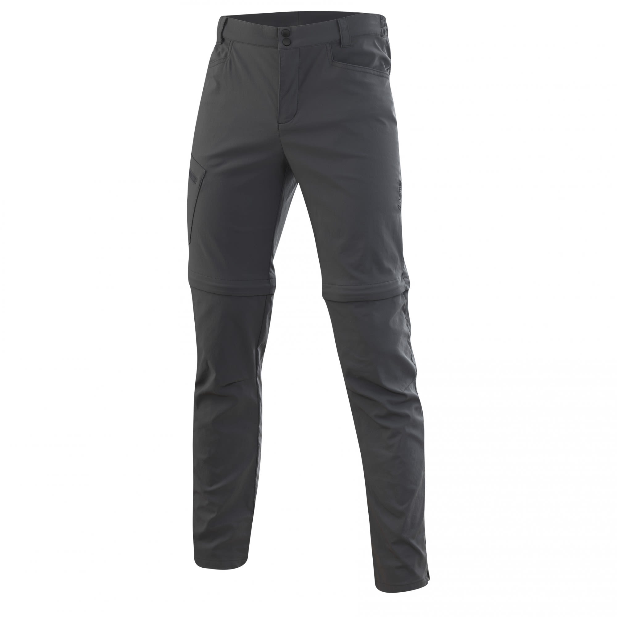 Lffler Zip-Off Pants CSL Grau- Male Hosen- Grsse 56 - Farbe Anthracite