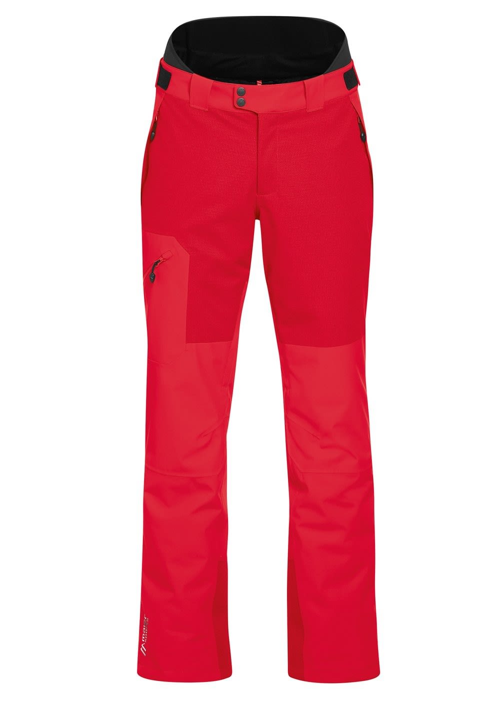 Maier Sports Dammkar Pants Rot- Male PrimaLoft(R) Softshellhosen- Grsse 48 - Farbe Fire
