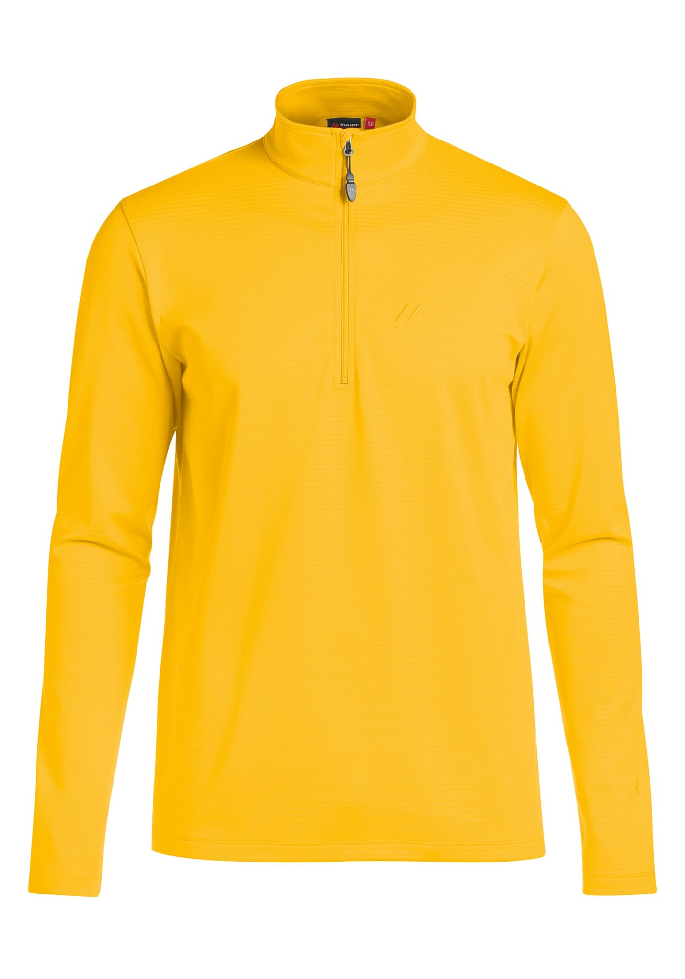 Maier Sports Felix Gelb- Male Langarm-Shirts- Grsse 46 - Farbe Dandelion