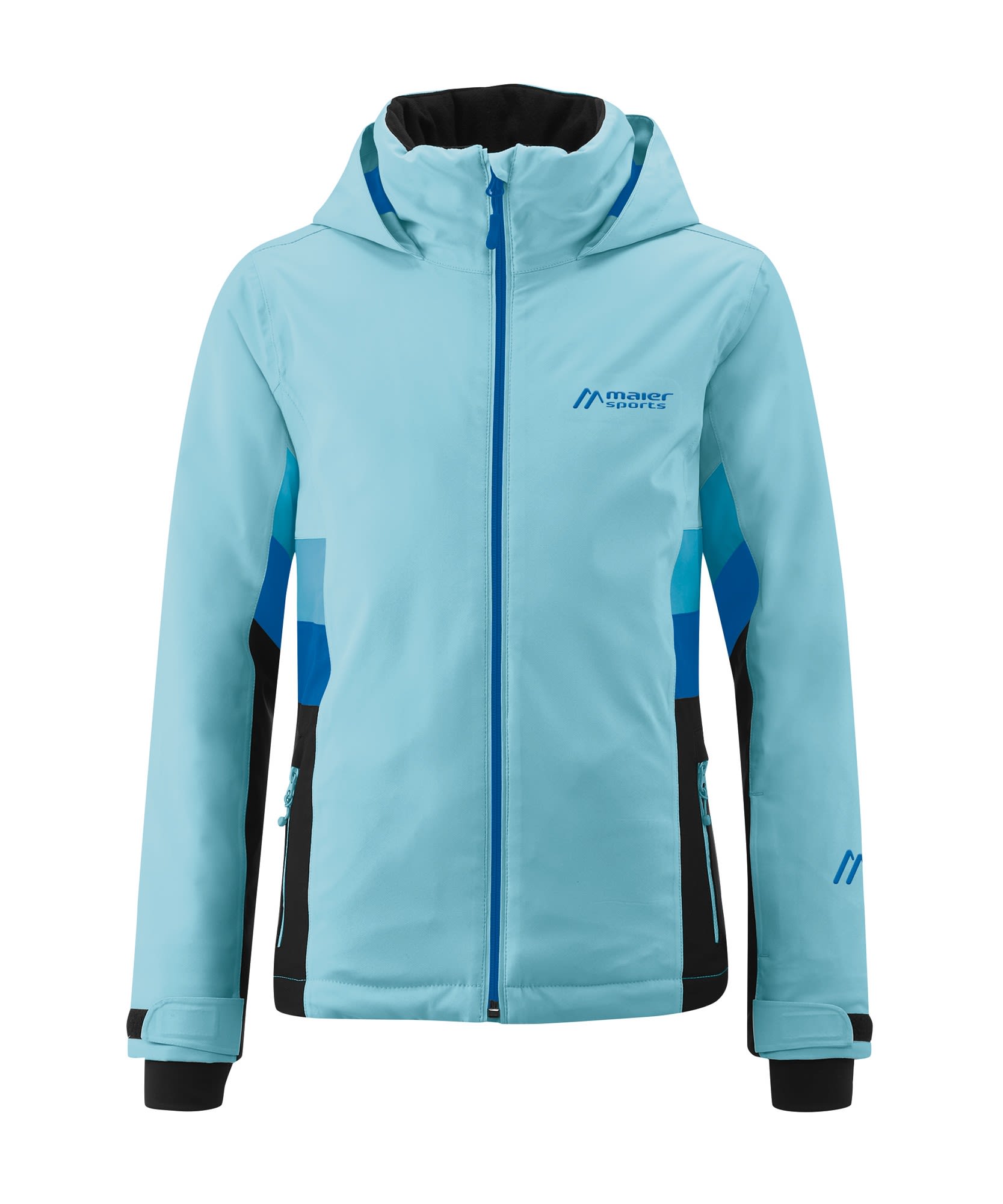 Maier Sports Girls Kandry Blau- Female Regenjacken und Hardshells- Grsse 152 - Farbe Blue Topaz