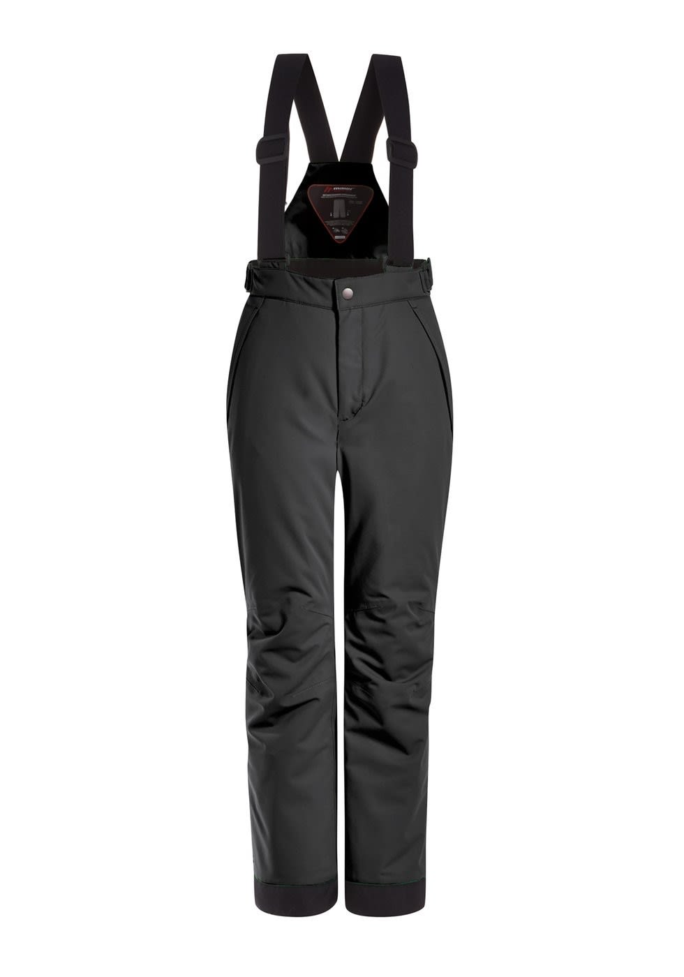 Maier Sports Kids Maxi Slim Schwarz- Softshellhosen- Grsse 140 - Farbe Black