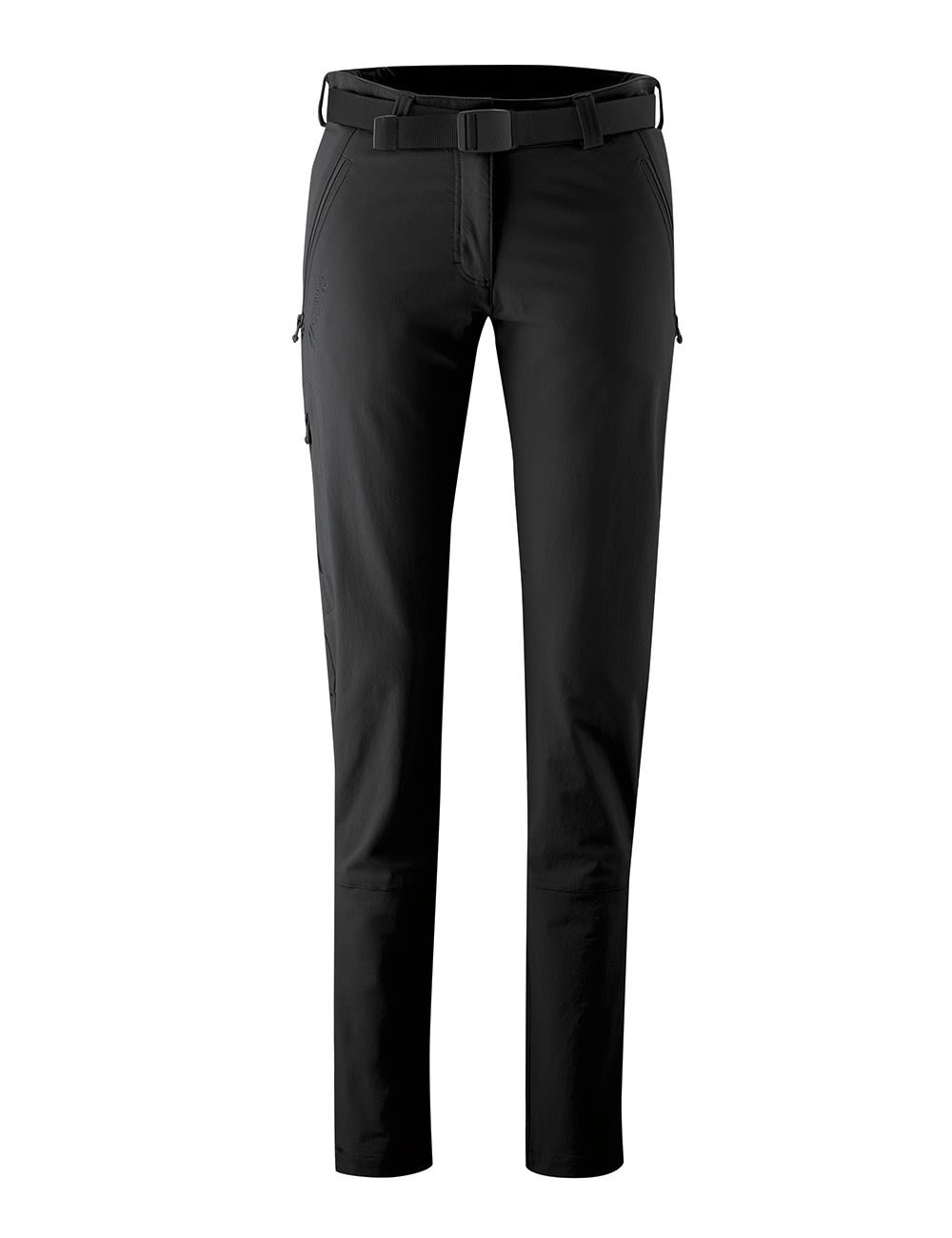 Maier Sports Lana Slim Übergrösse Schwarz- Female Softshellhosen- Grösse 48 - Farbe Black