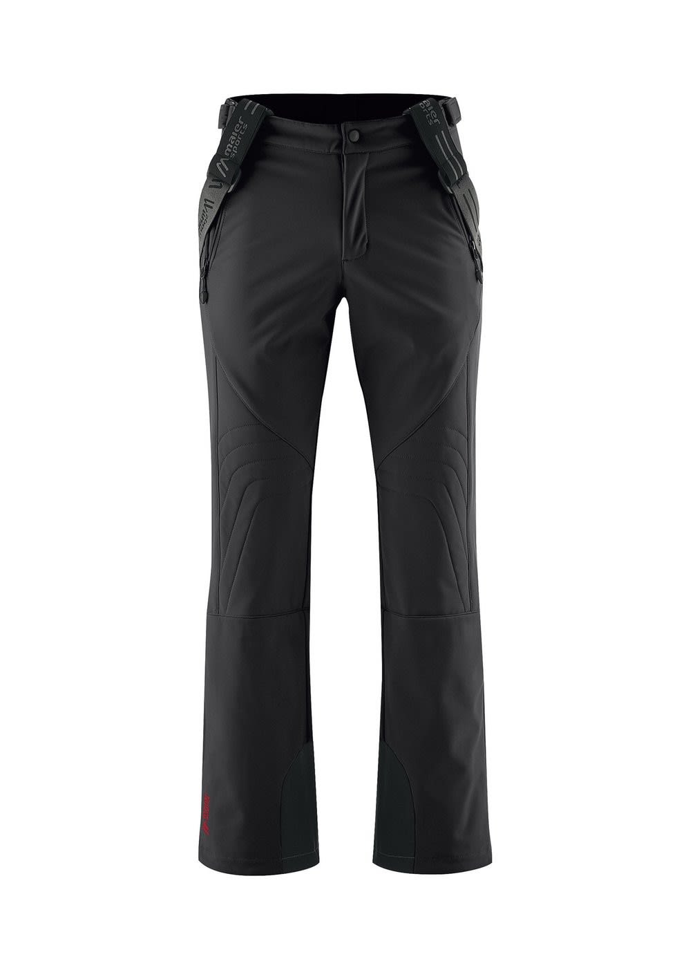 Maier Sports Lothar 2 Schwarz- Male Softshellhosen- Grsse 24 - Farbe Black