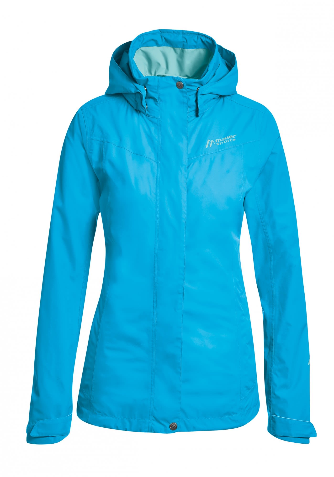 Maier Sports Metor bergrsse Blau- Female Regenjacken und Hardshells- Grsse 48 - Farbe Hawaiian Ocean