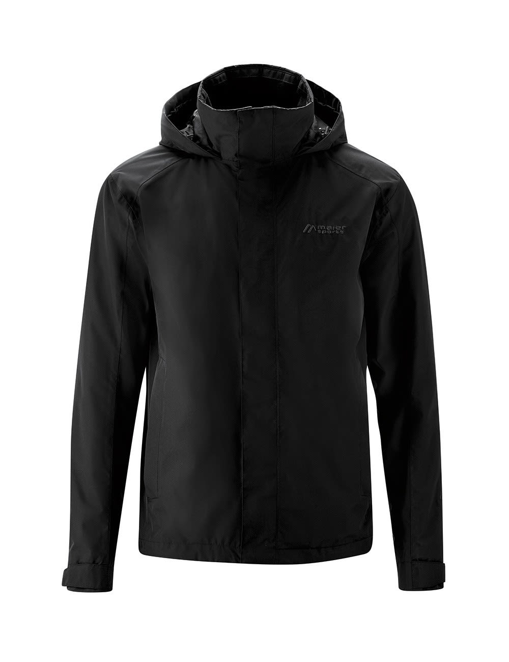 Maier Sports Nastum bergrsse Schwarz- Male Regenjacken und Hardshells- Grsse 60 - Farbe Black