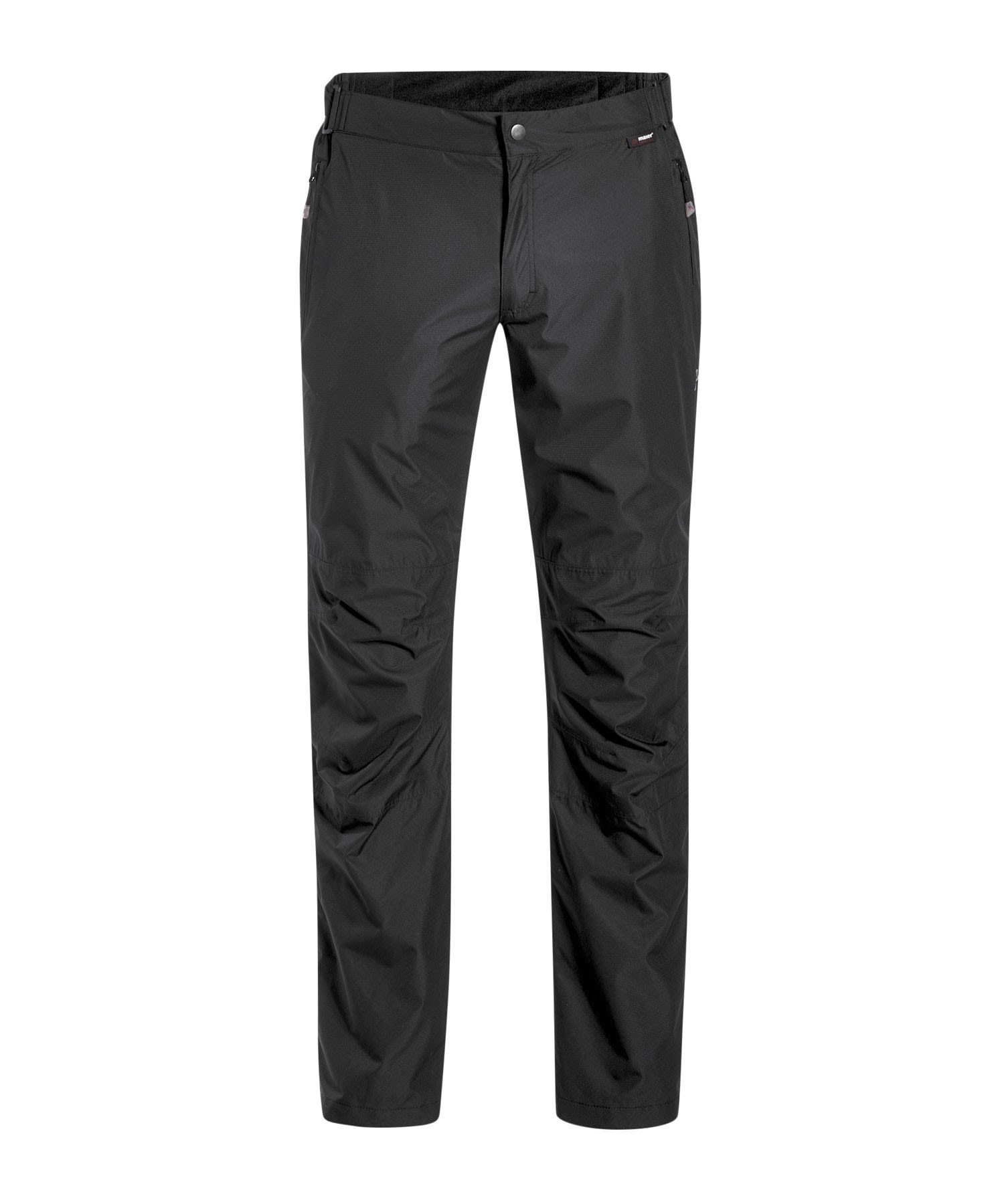 Maier Sports Raindrop bergrsse Schwarz- Male Softshellhosen- Grsse 29 - Farbe Black